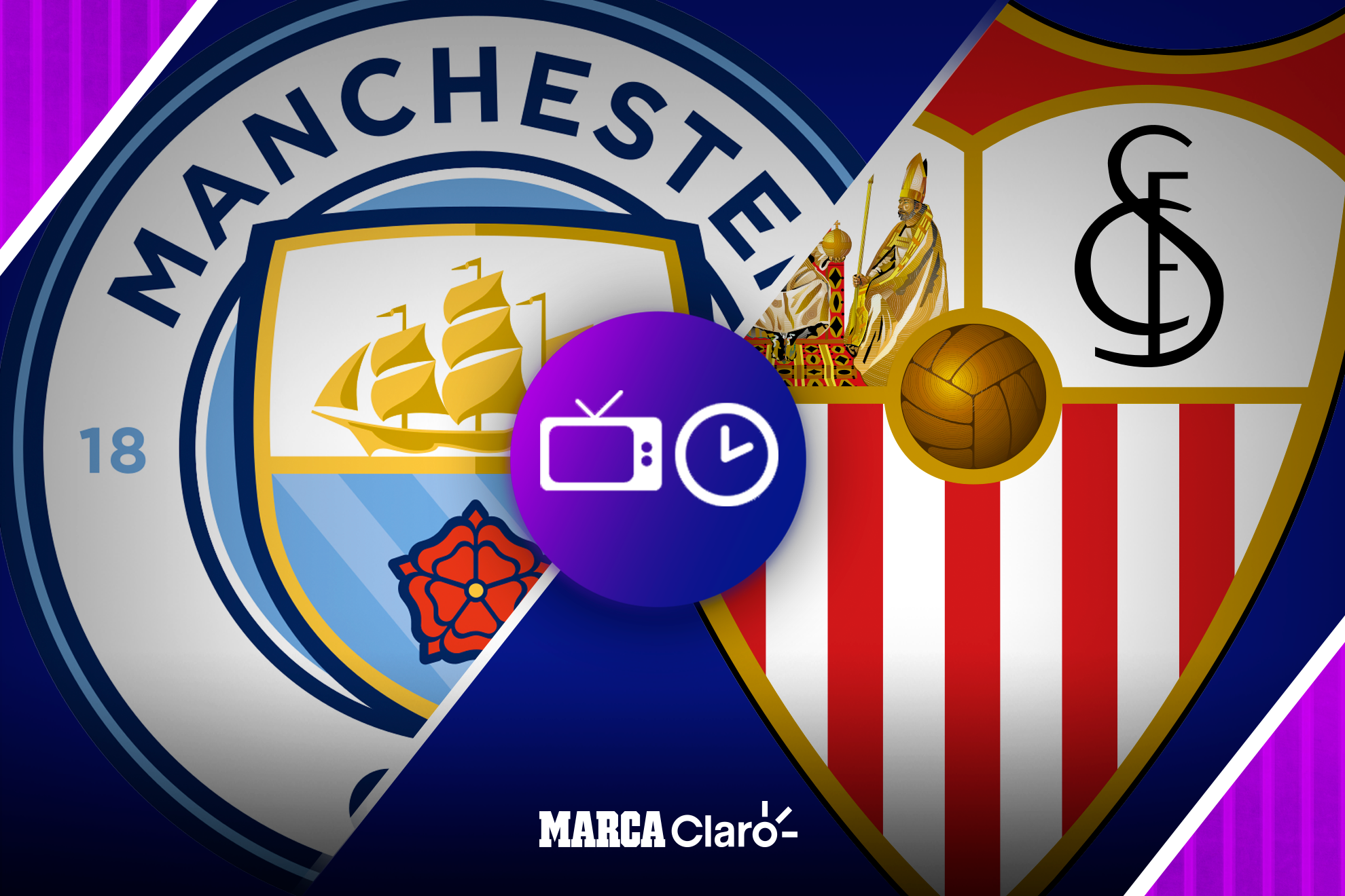 Manchester City vs Sevilla, en vivo: Hora, canal de TV y transmisión online en México | MARCA Claro