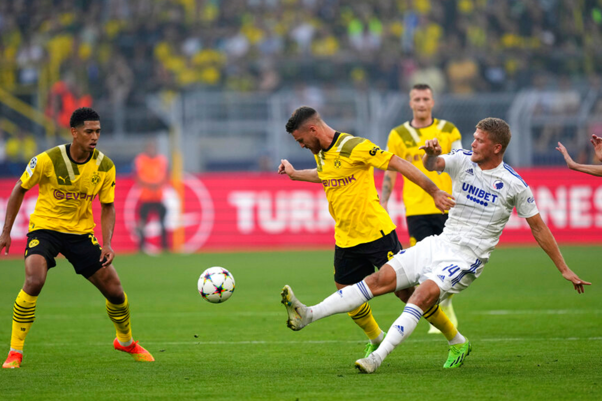 Copenhague - Borussia Dortmund: resumen, resultado y goles