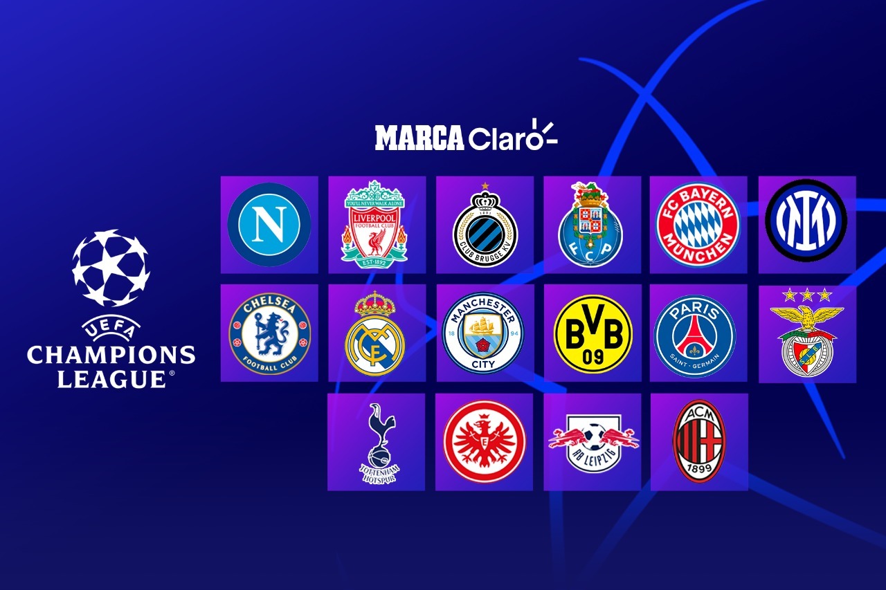 Estos son los 16 equipos clasificados a octavos de final de la Champions | MARCA Claro