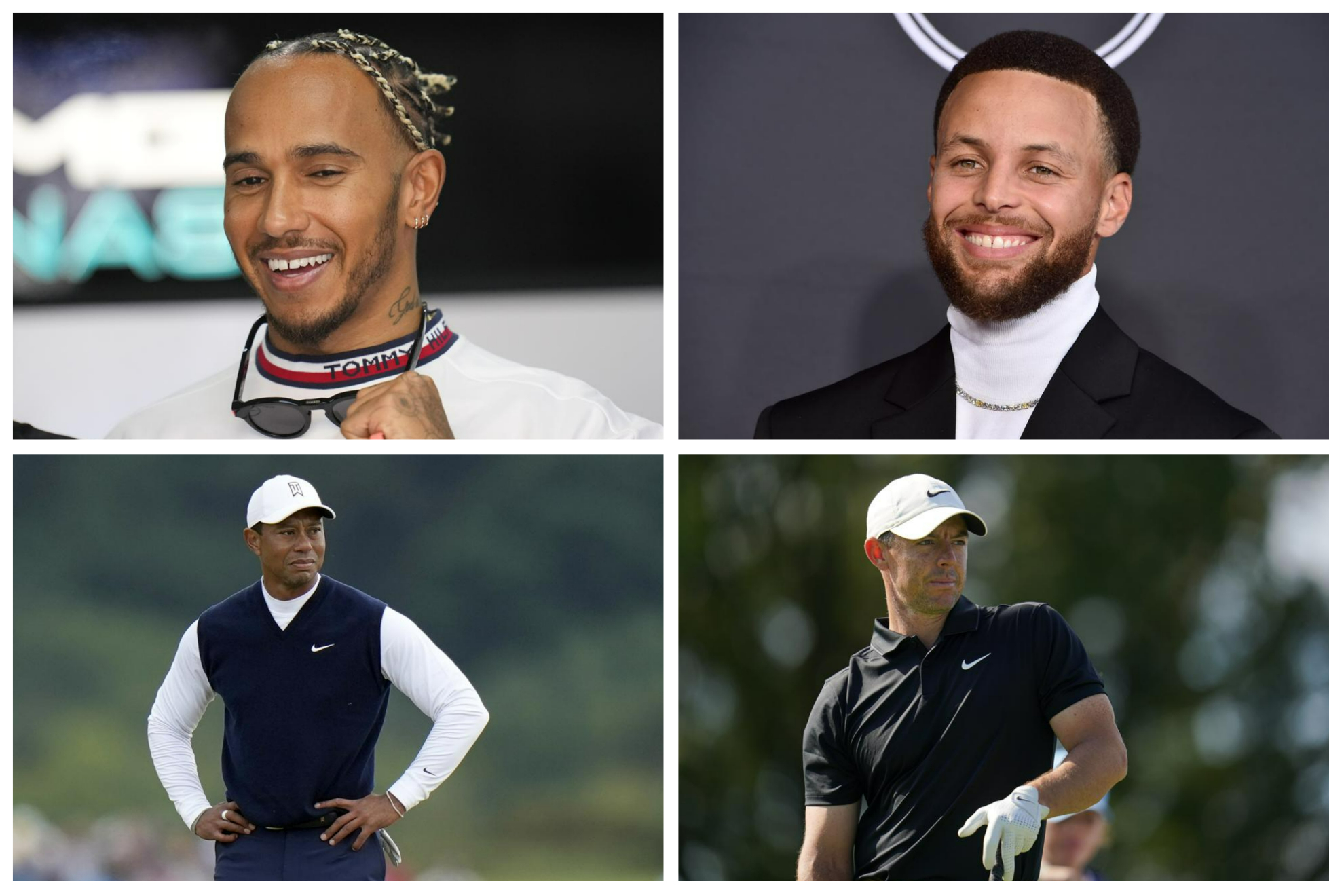 Lewis Hamilton, Stephen Curry, Tiger Woods, Rory McIlroy and many more athletes join the venture.