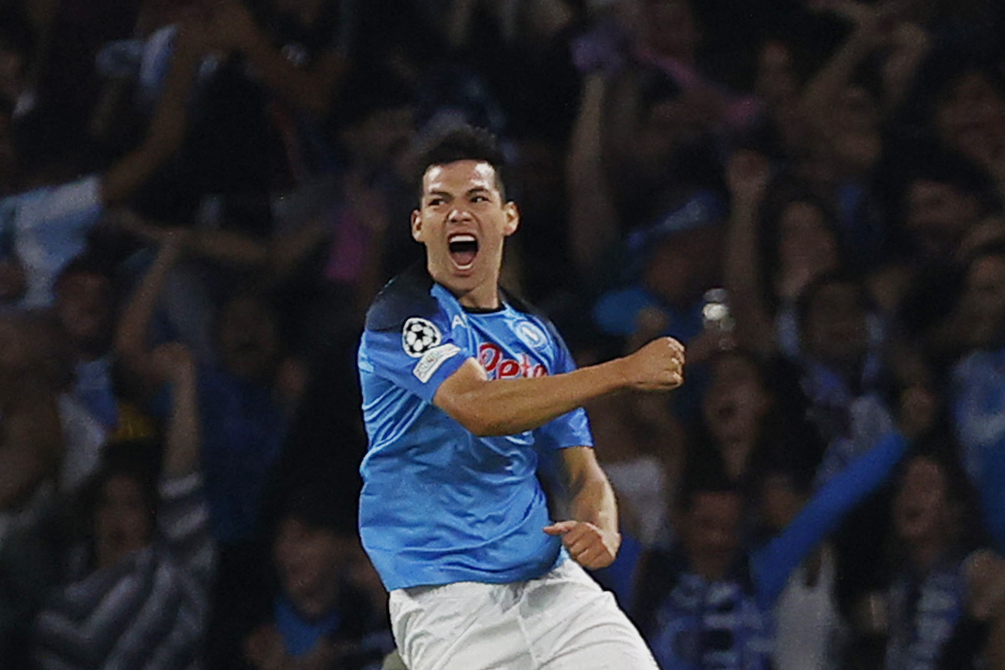 El Napoli del Chcuky Lozano, la gran sorpresa de la Champions League | Reuters