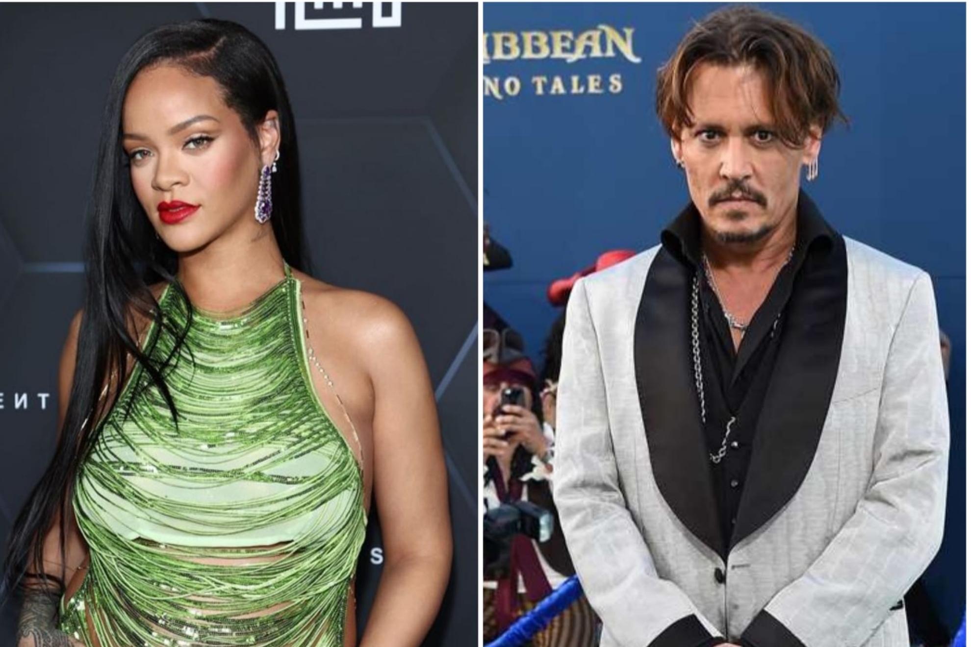 Rihanna ficha a Johnny Depp para su desfile de lencera e incendia a sus fans: Con todos los hombres guapos y sin problemas que hay...