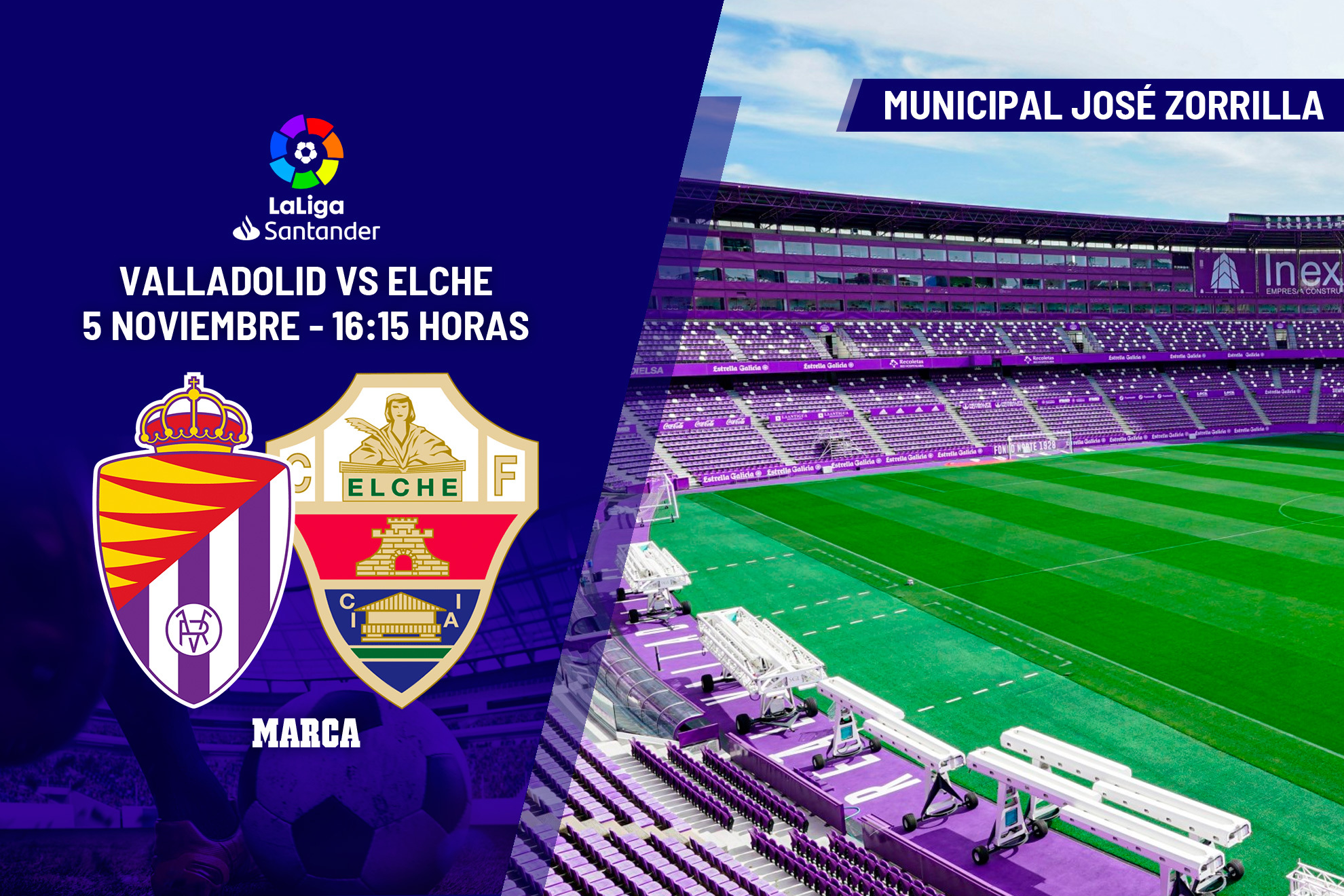 Valladolid - Elche: Primera final