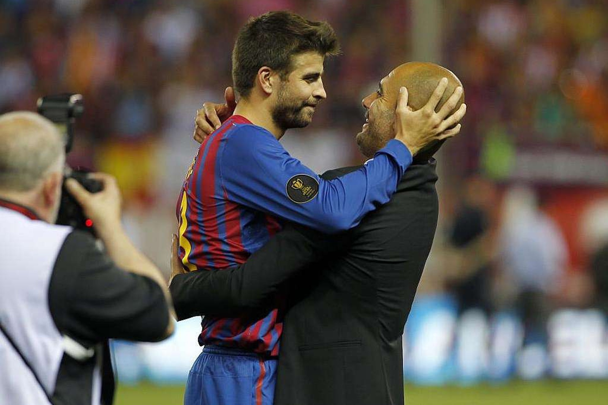 Guardiola says it was an 'honour' to manage 'big game' Pique