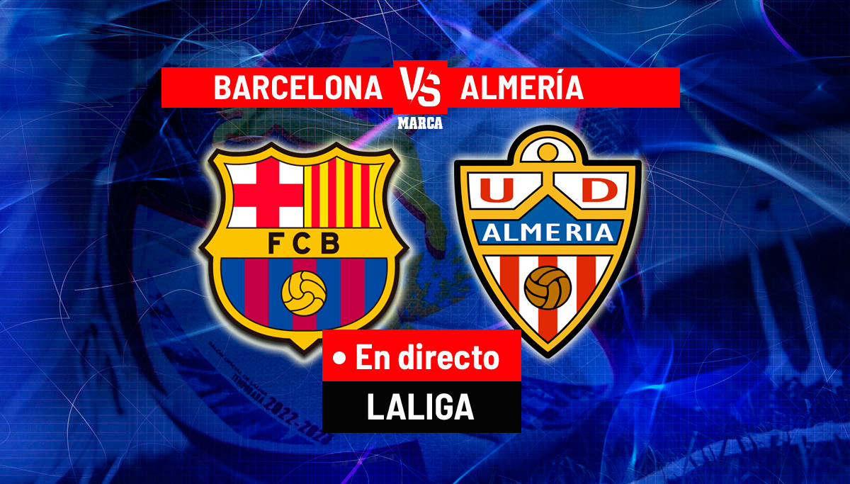 Barcelona - Almería, en directo | LaLiga Santander hoy, en vivo: último partido de Gerard Piqué