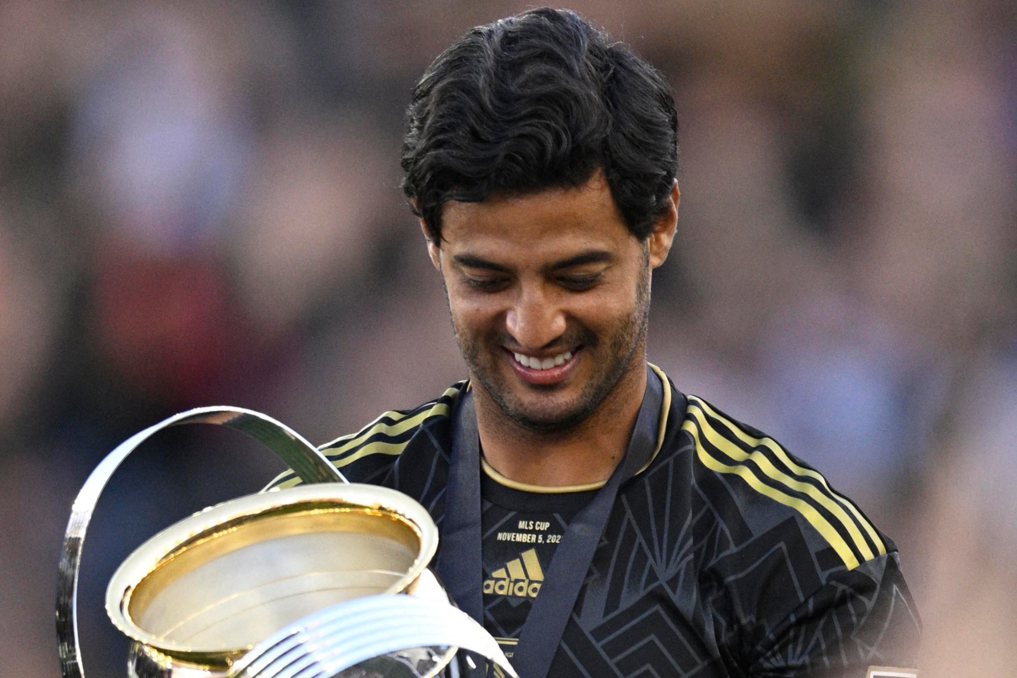 Carlos Vela feliz por el título con LAFC | Reuters