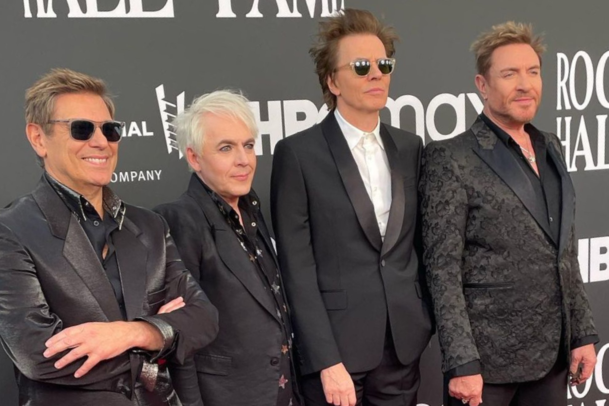 Duran Duran at the Rock & Roll Hall of Fame.