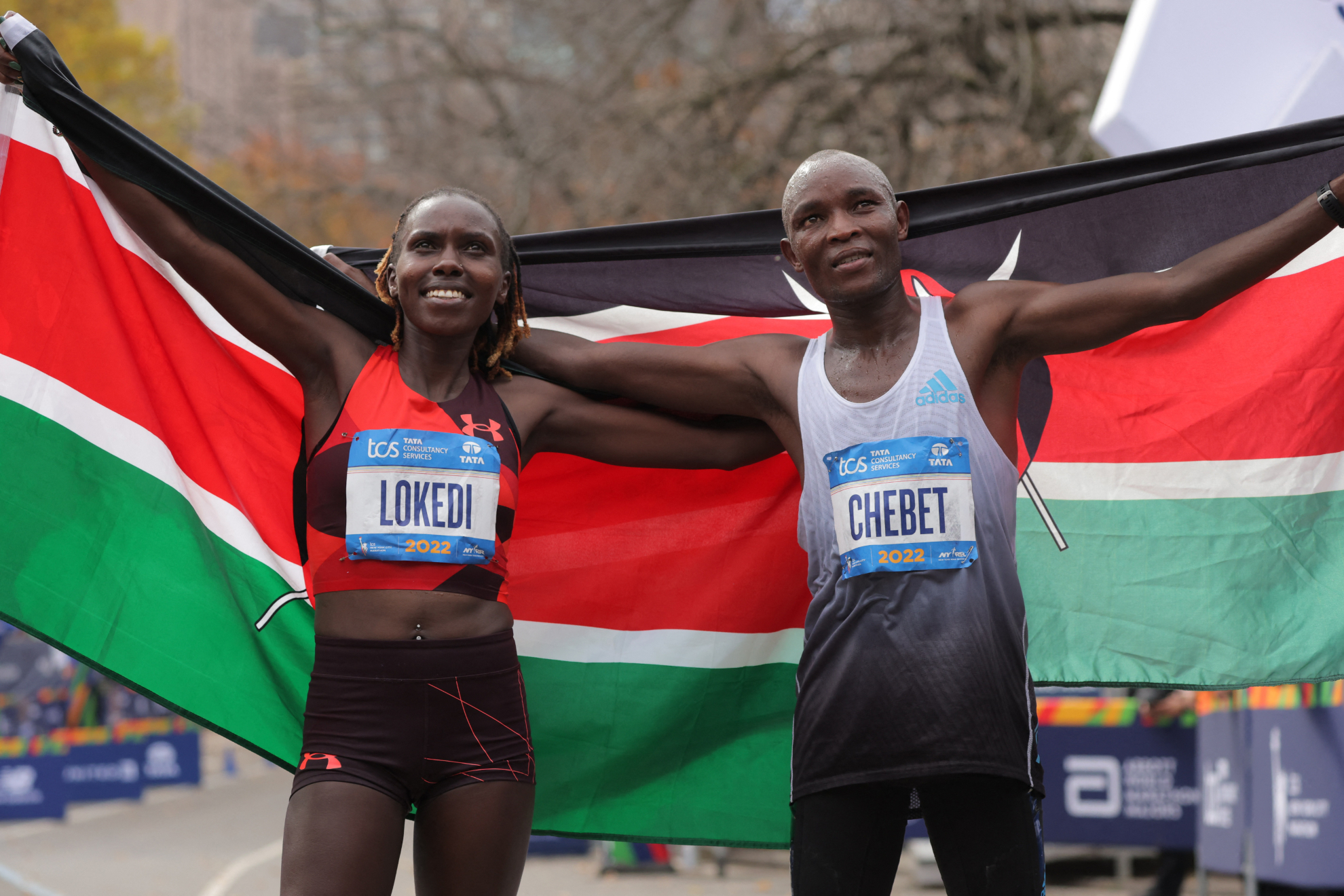 Kenia reina en el maratn de Nueva York: Chebet y Lokedi suben a lo...