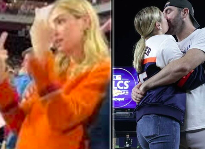 Kate Upton, star of the MLB World Series: A controversial gesture and romantic kiss