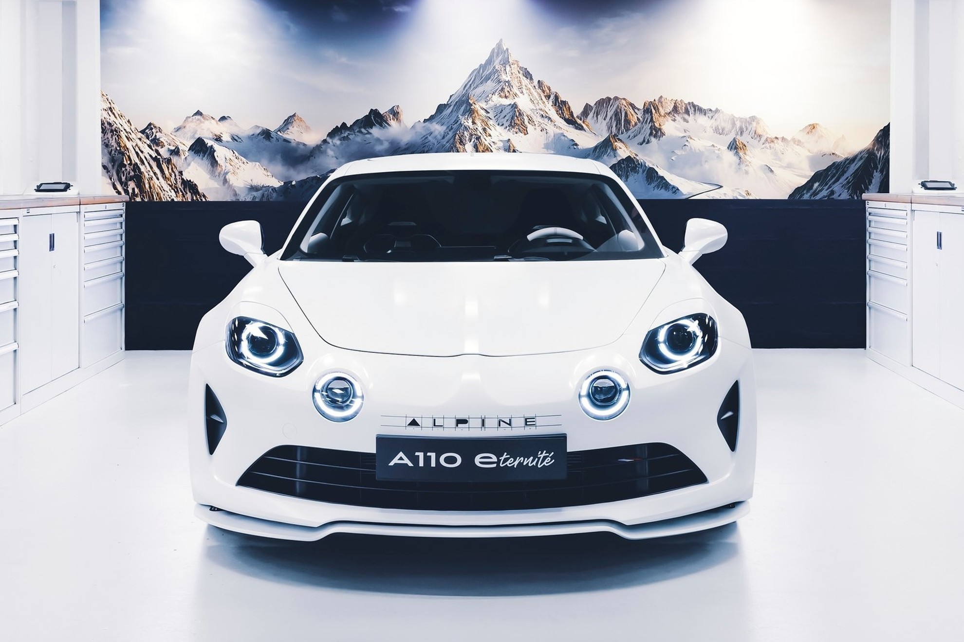 El Alpine A110 e-ternite esconde el corazn del futuro A110 elctrico.
