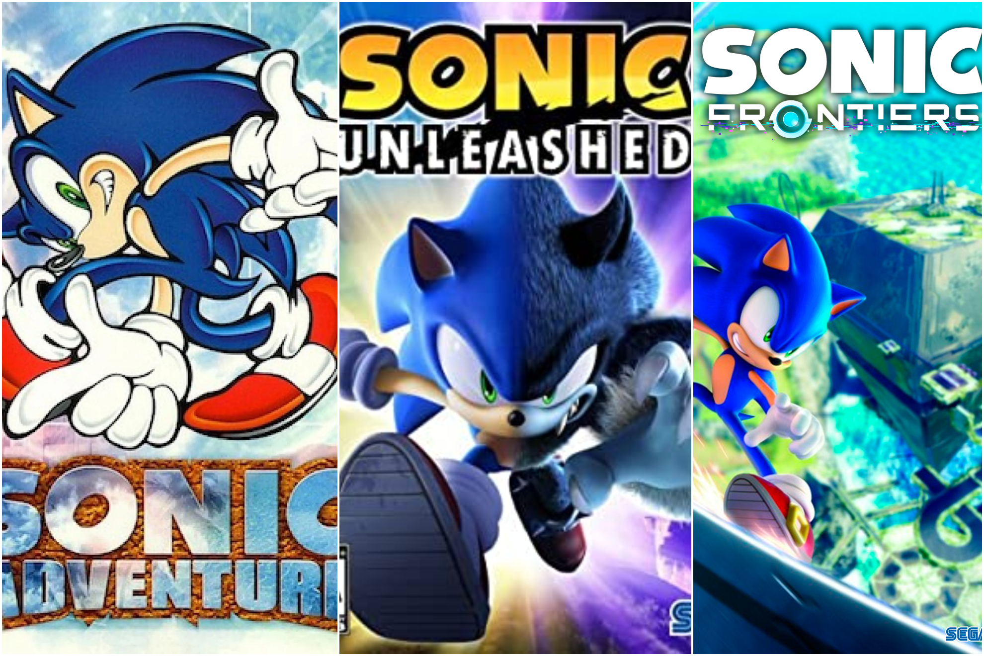 Saga de Sonic Moderna: Orden cronolgico