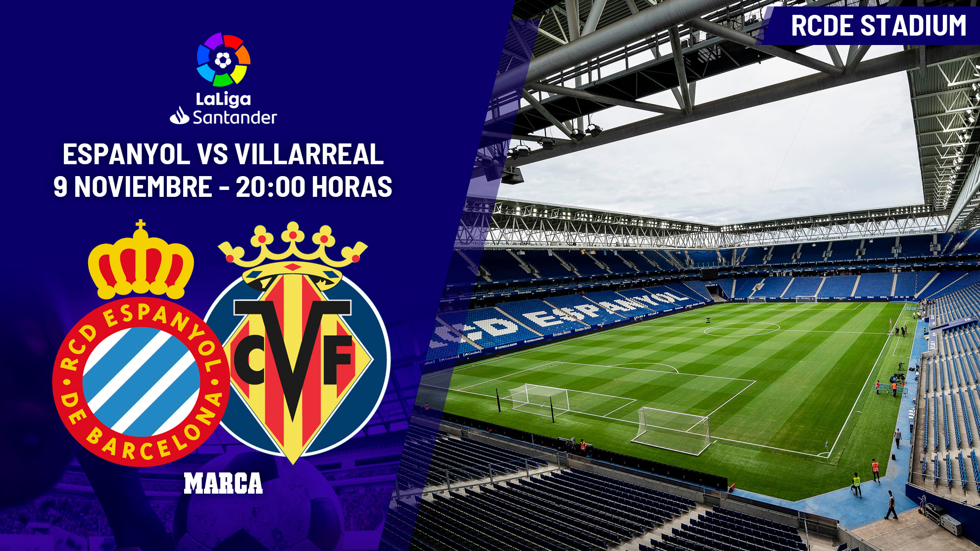 Espanyol - Villarreal: resumen, resultado y gol