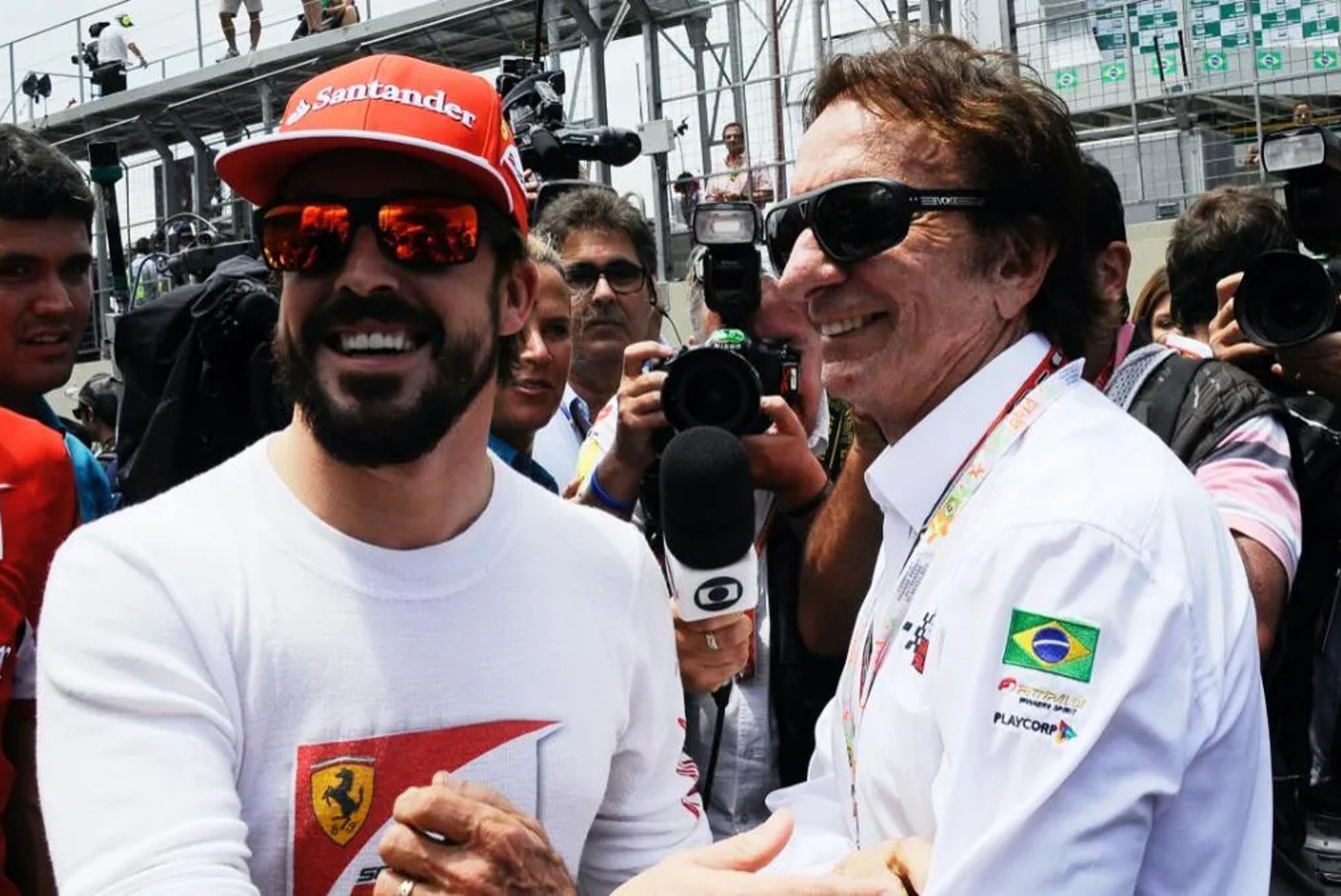 Alonso y Fittipaldi.