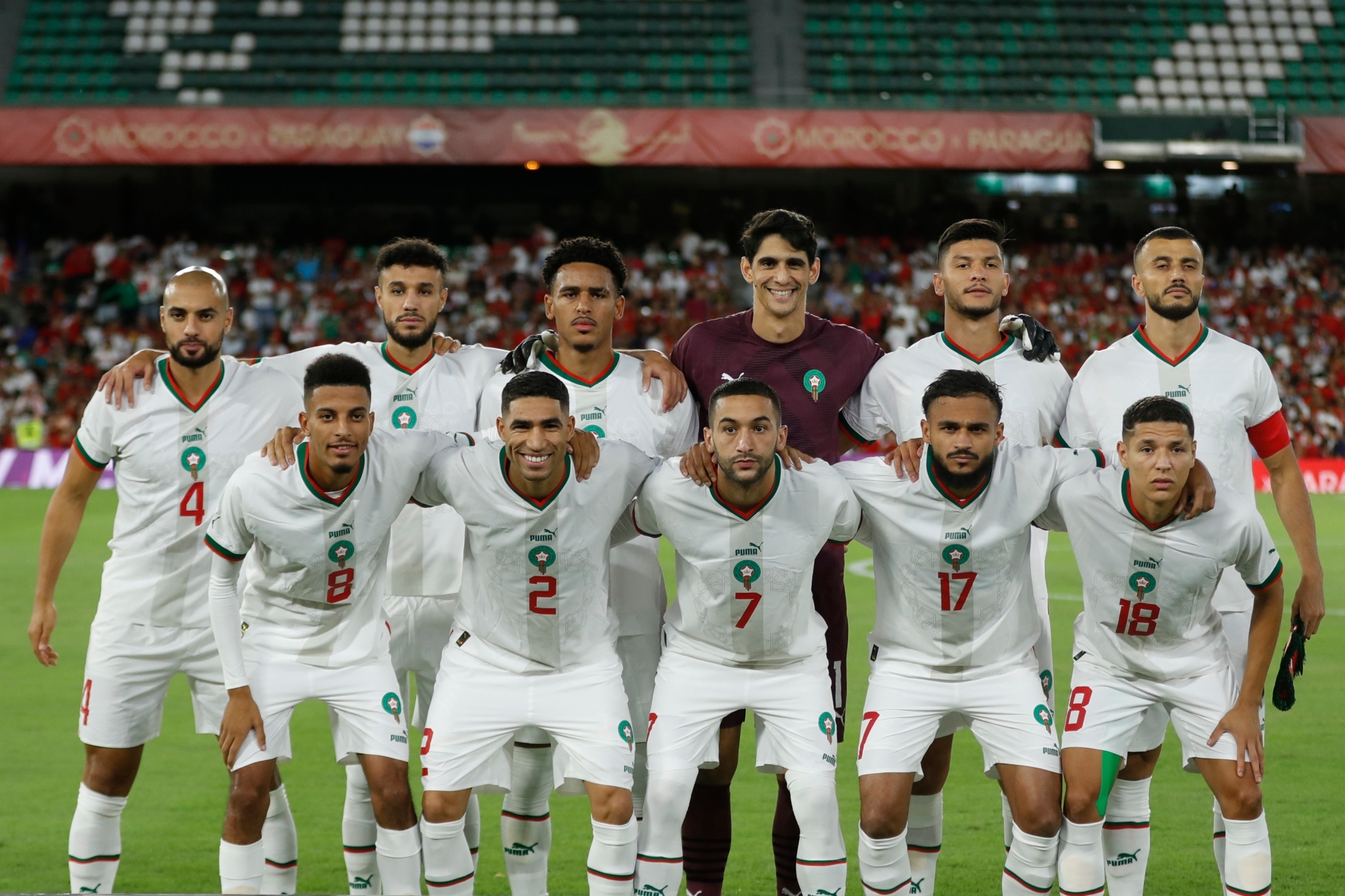 Jugadores de selección de fútbol de marruecos