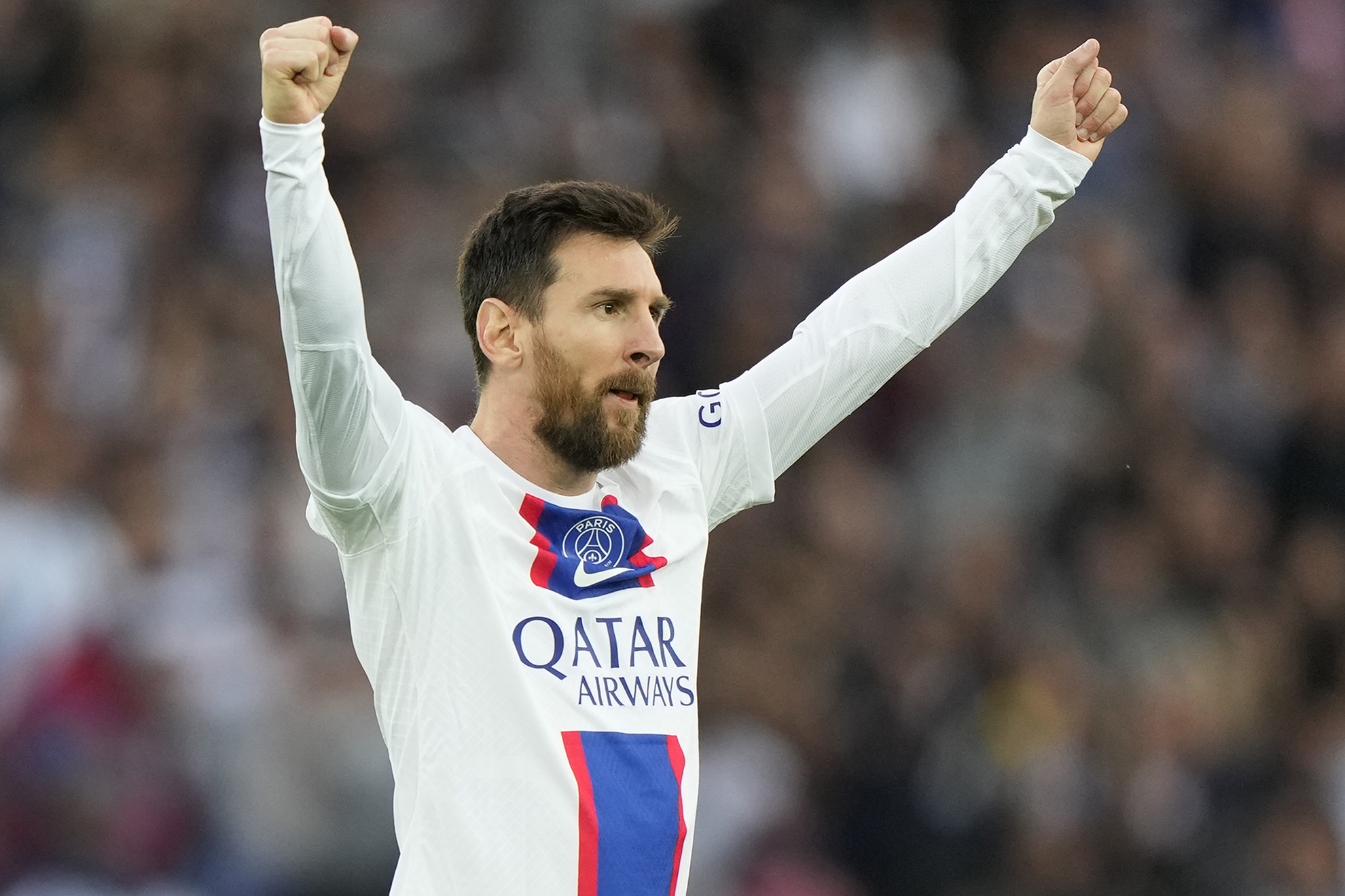 Messi se alista para volver con el PSG. | AP