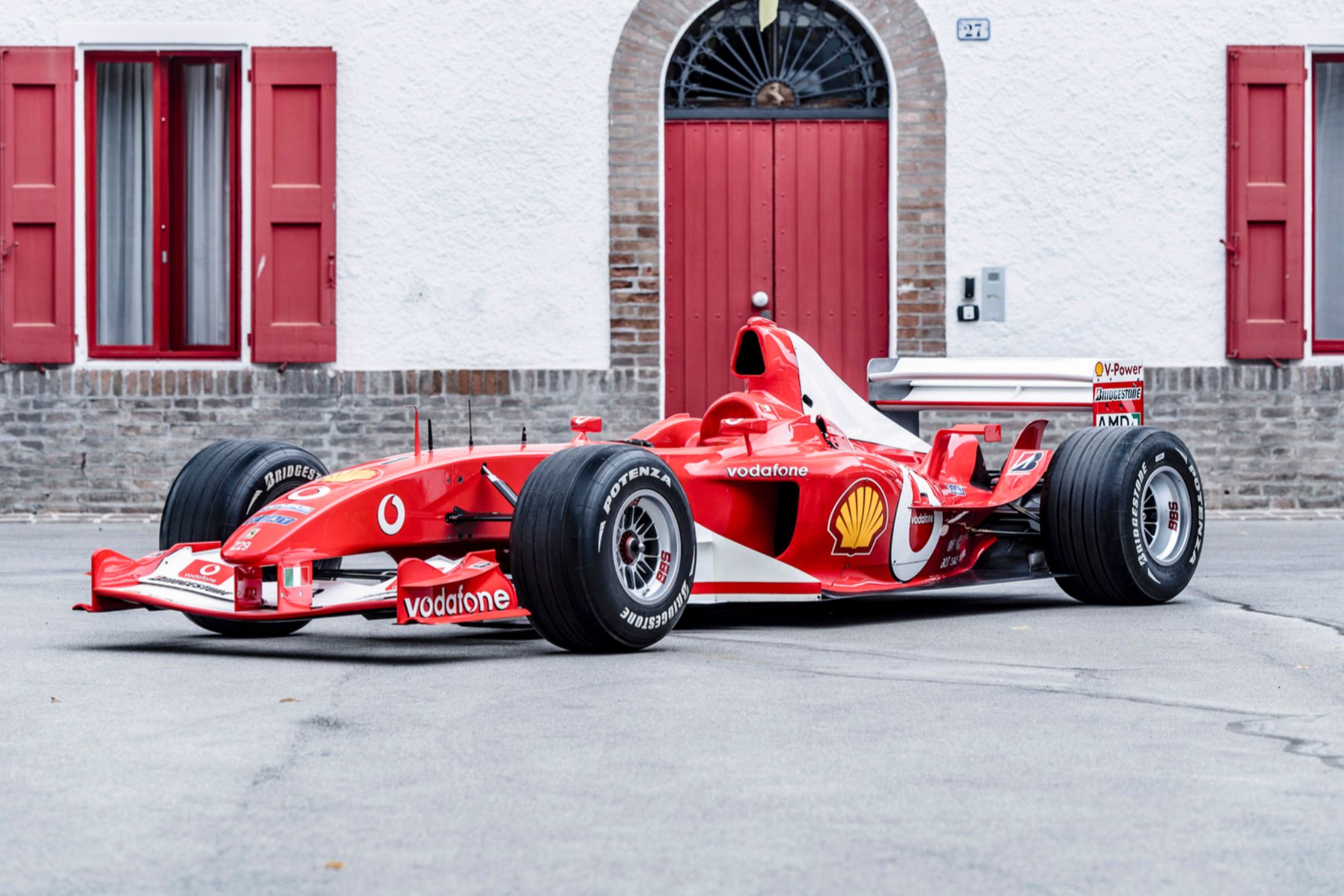 El F2003-GA está considerado como el Ferrari más exitoso de la historia.