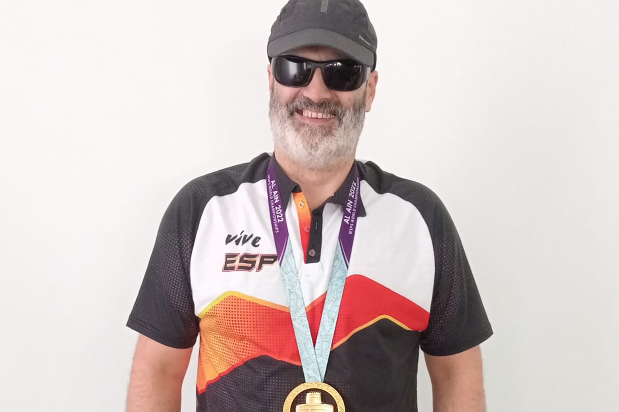 Ager Solabarrieta, campeón del mundo de tiro con carabina para ciegos