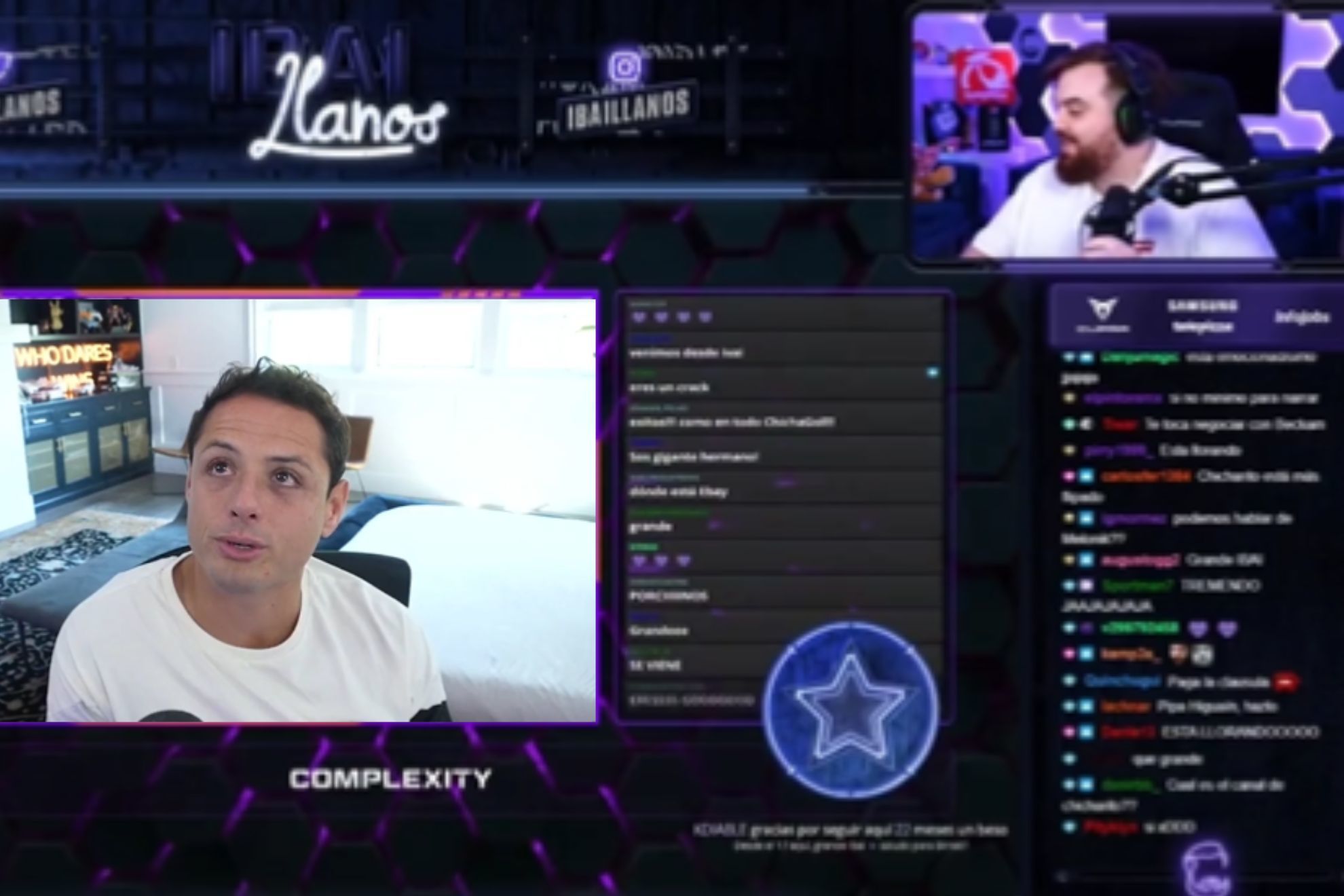 Javier 'Chicharito' Hernandez cries after Twitch stream with Ibai