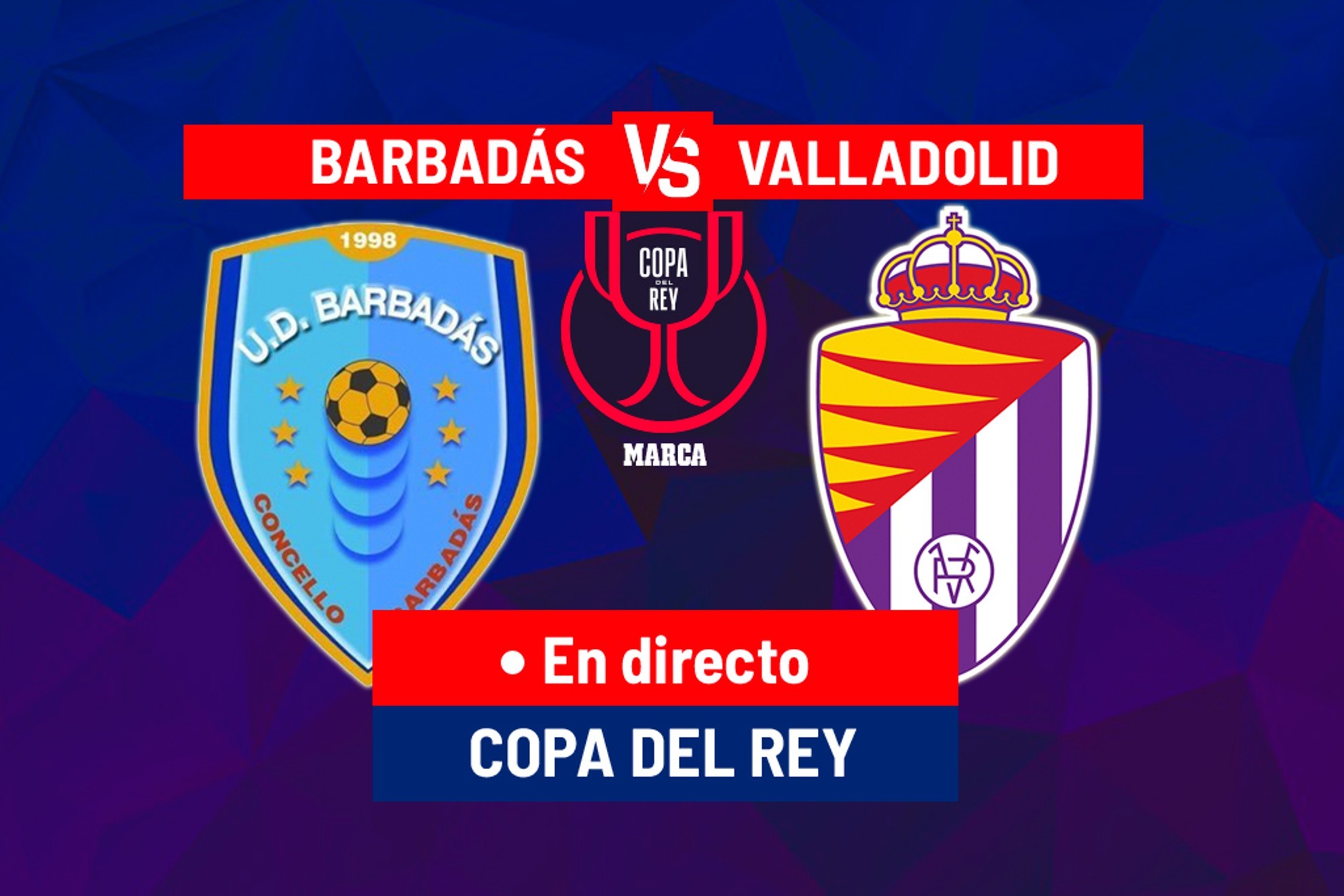 Barbadás - Valladolid, en directo | Copa del Rey