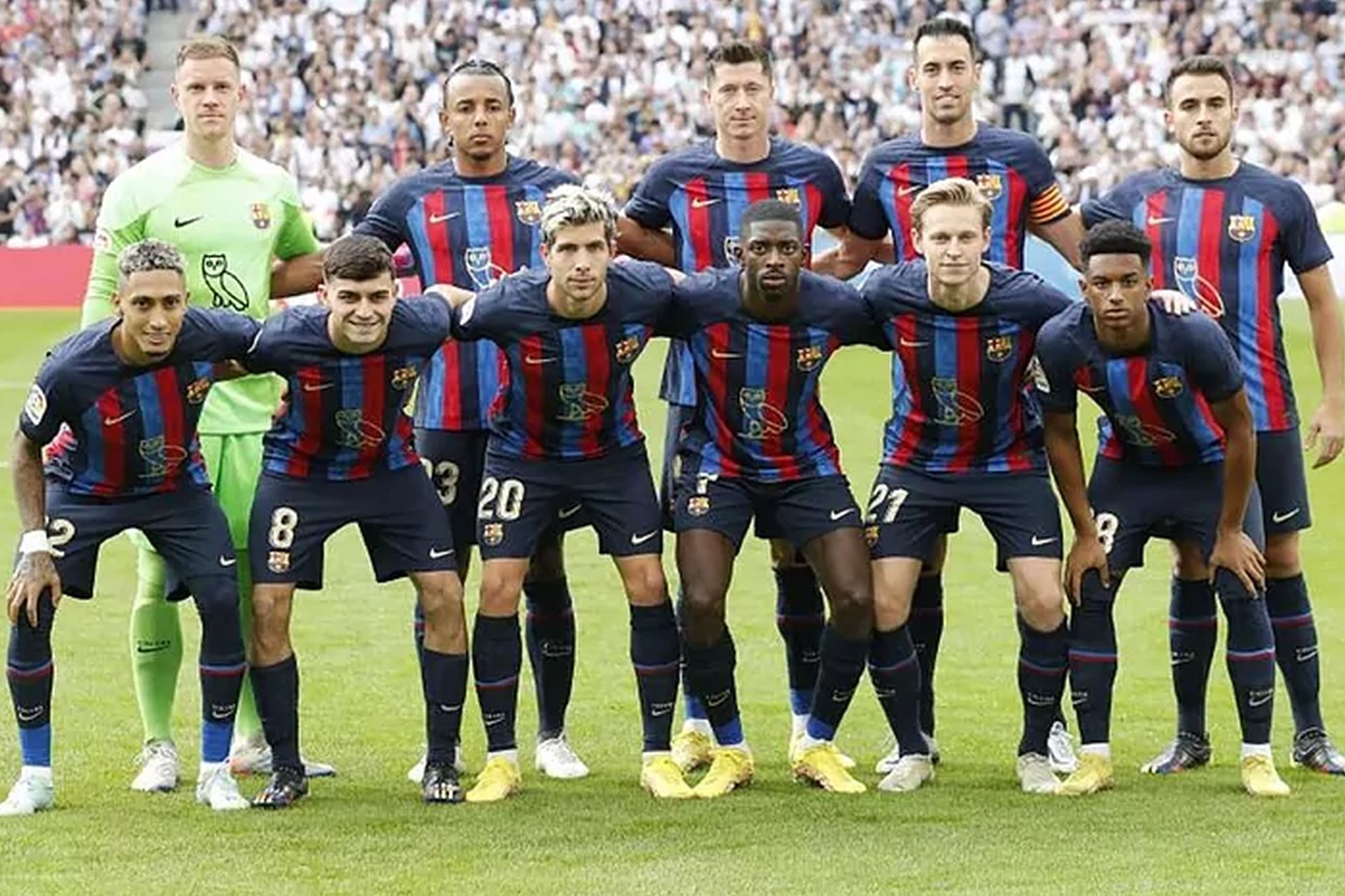 The 2022/23 Barcelona team