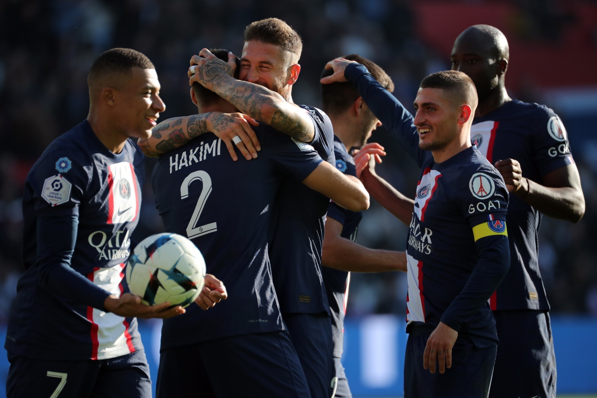 El PSG machaca al Auxerre (5-0) con un buen Mbappé y un desaparecido Neymar