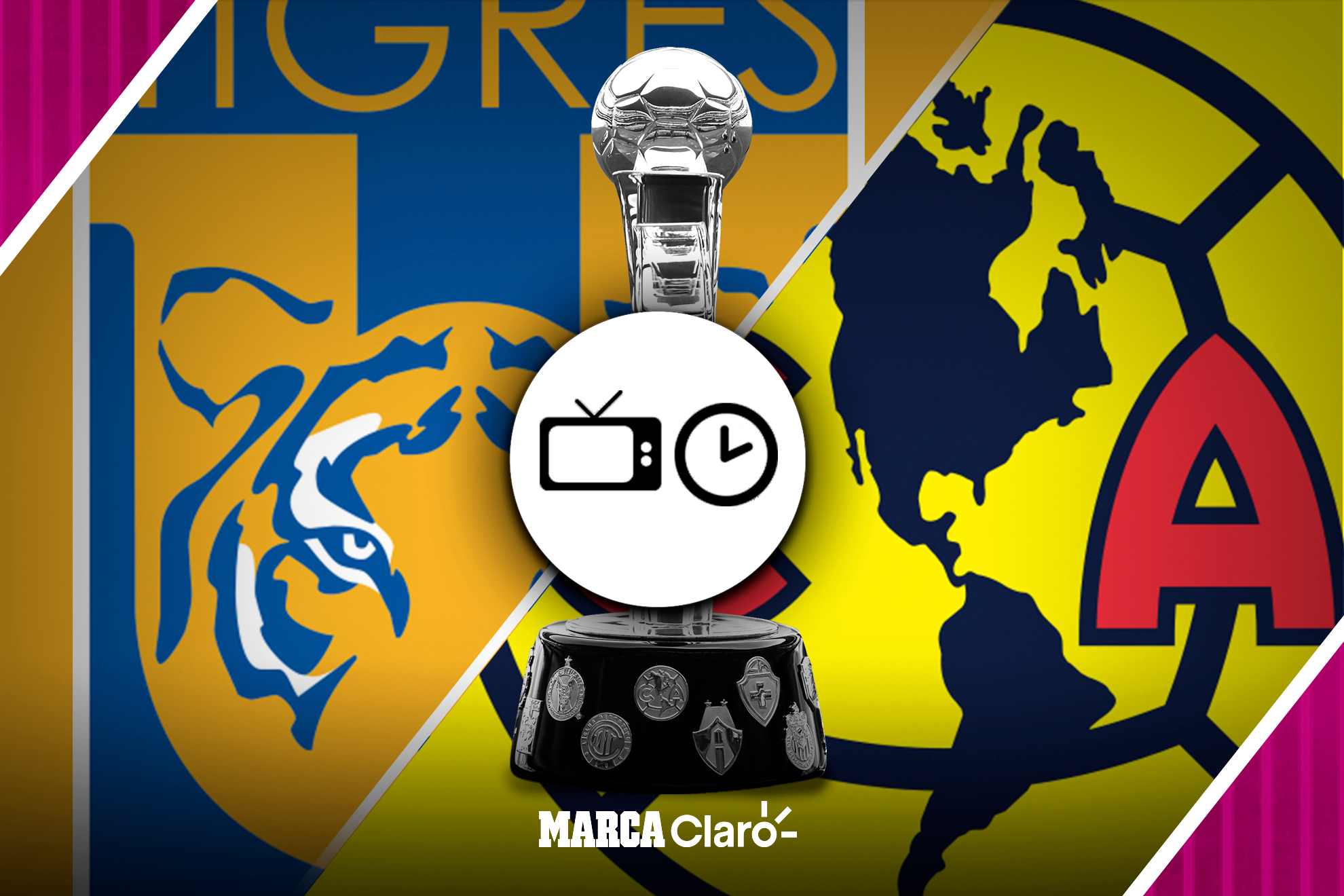 Tigres vs América, en vivo: Horario y dónde ver por TV. | MARCA Claro