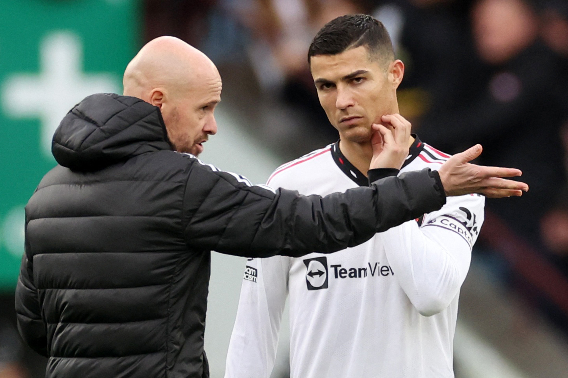 Cristiano Ronaldo no se guarda nada y explota contra Erik Ten Hag | Reuters