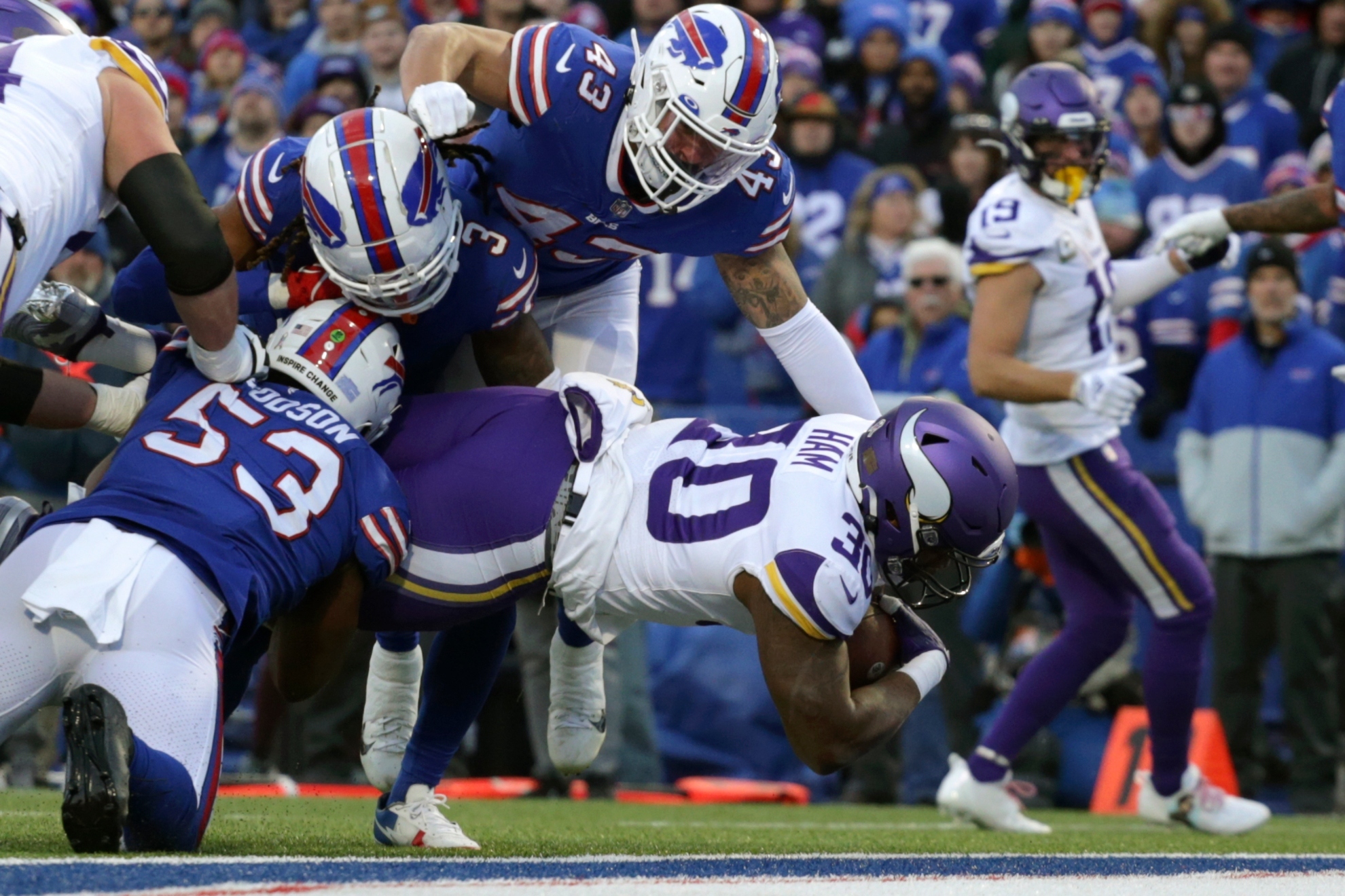 Vikings take the win vs the Bills after an incredibly nail-biting