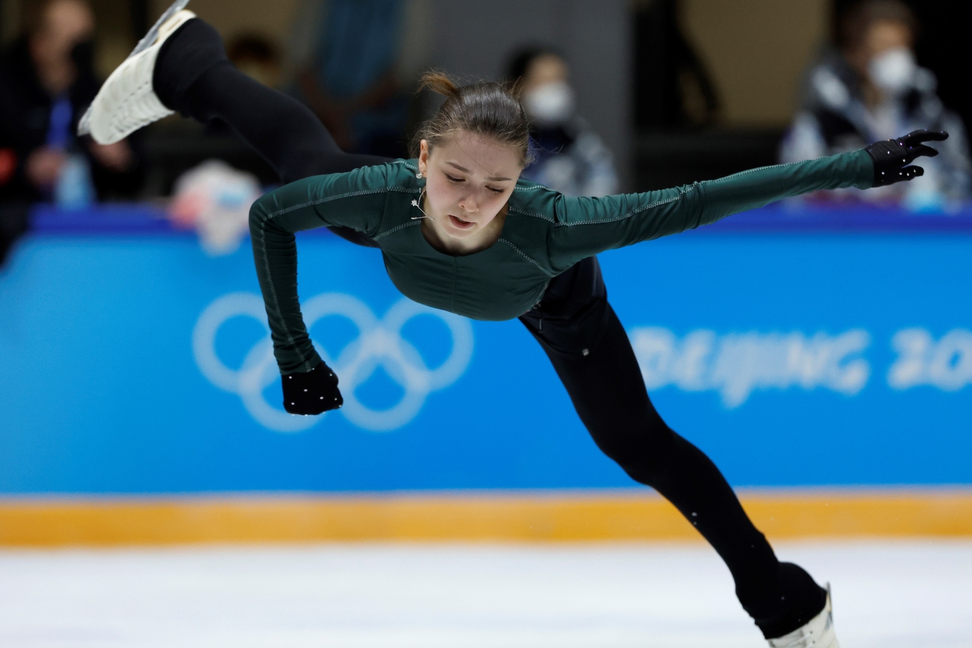 Kamila Valieva, durante los Juegos de Pekín