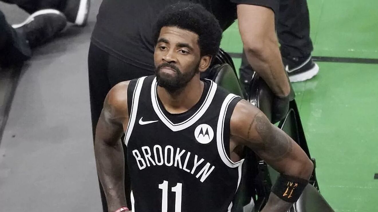 Kyrie Irving with Brooklyn Nets