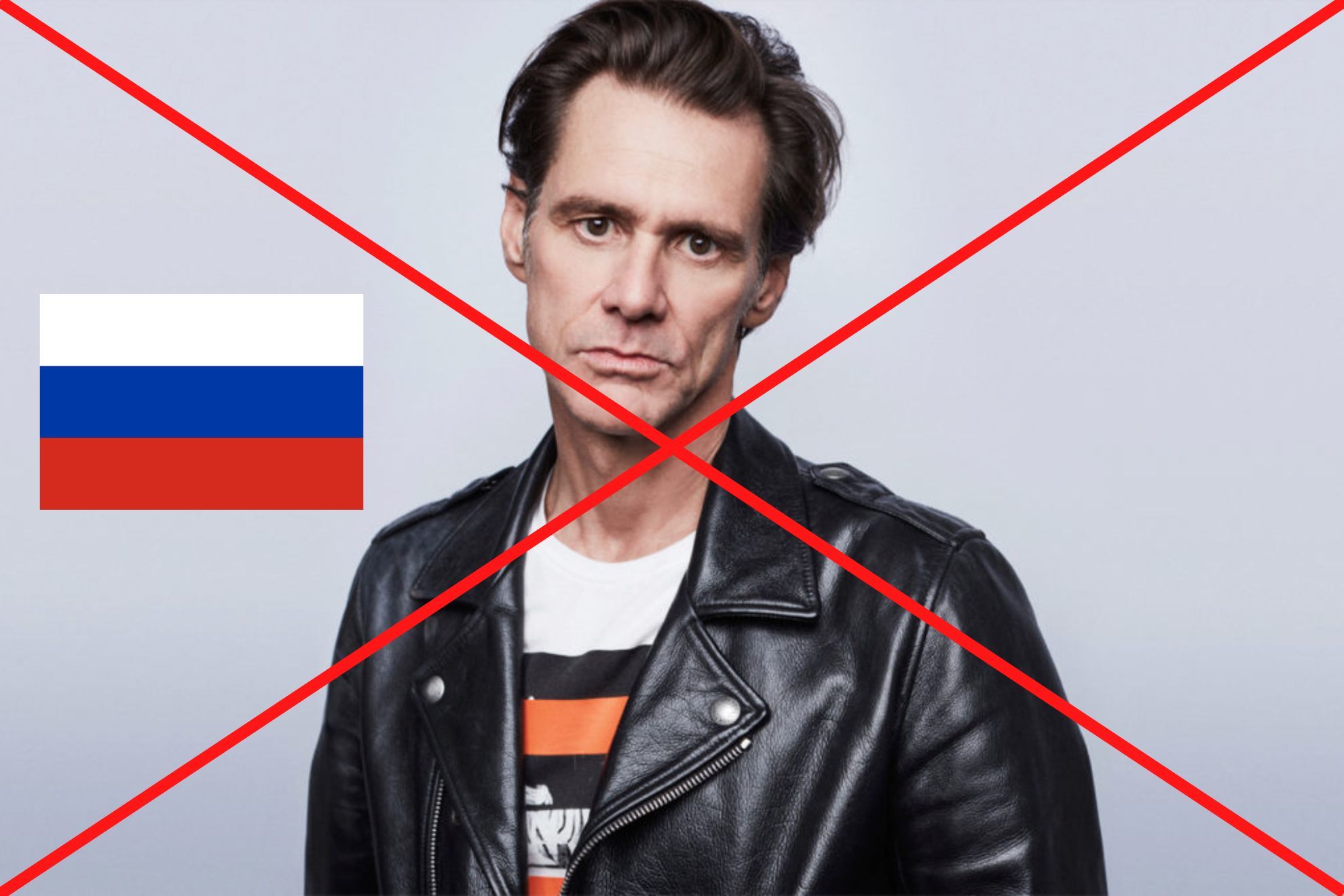Russia bans Jim Carrey from entering the country