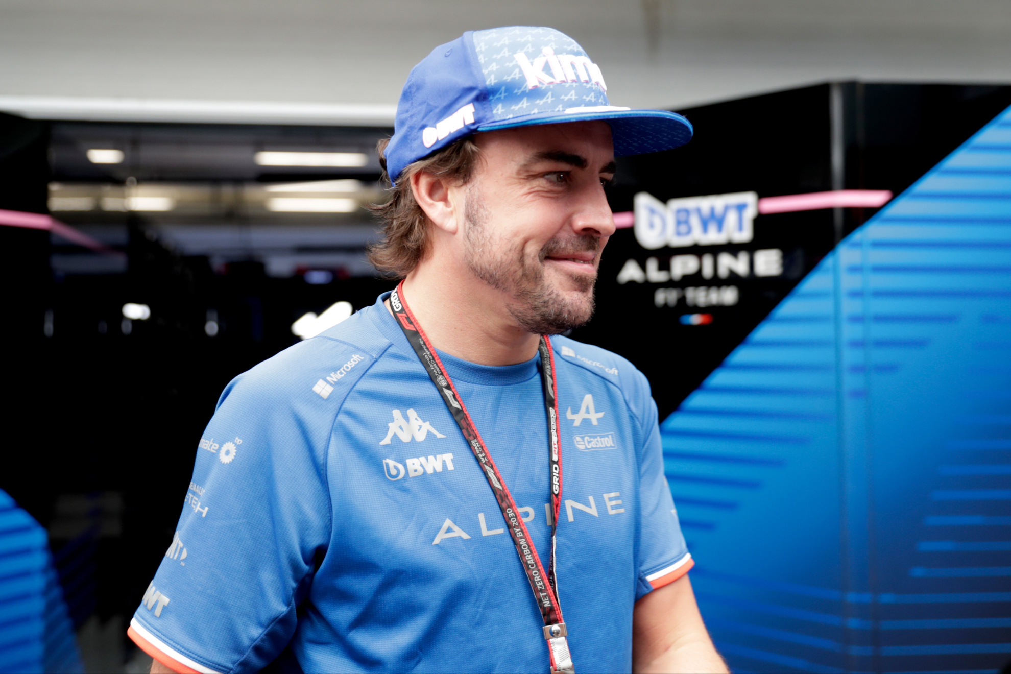Fernando Alonso, en Interlagos.