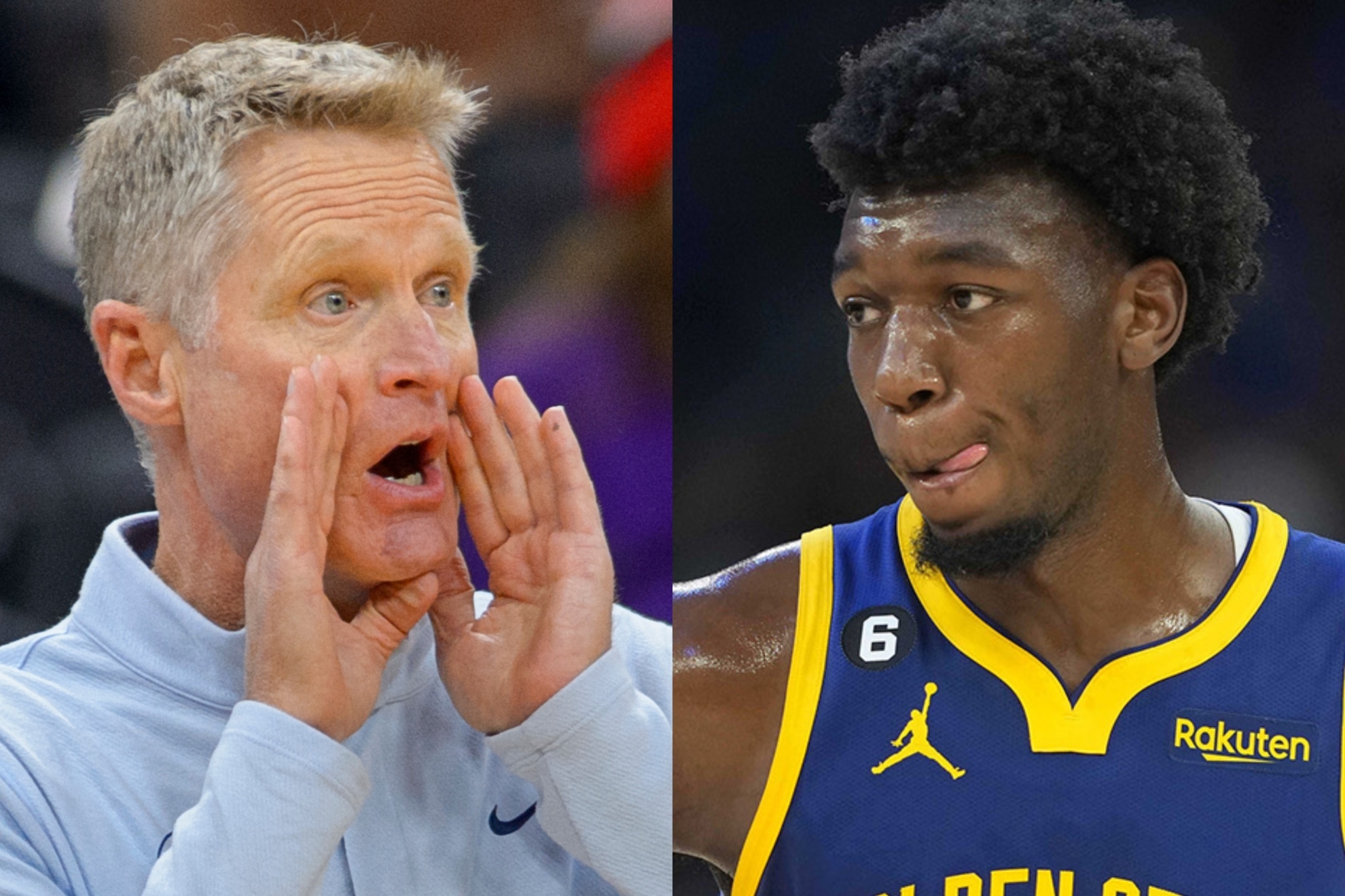 Coach Steve Kerr explained the reasons behind Wiseman going to Santa Cruz for a while