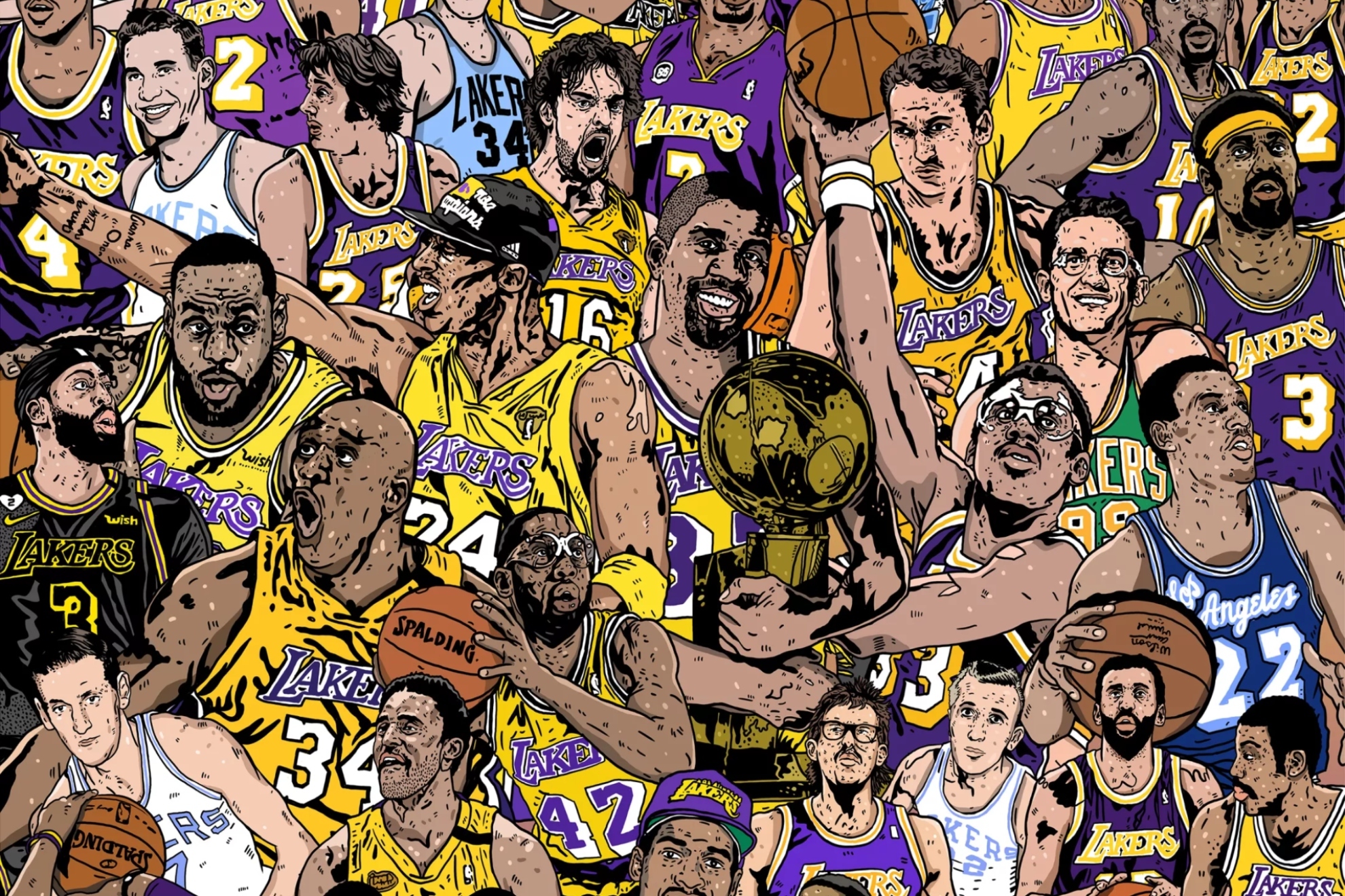 The 75 best LA Lakers