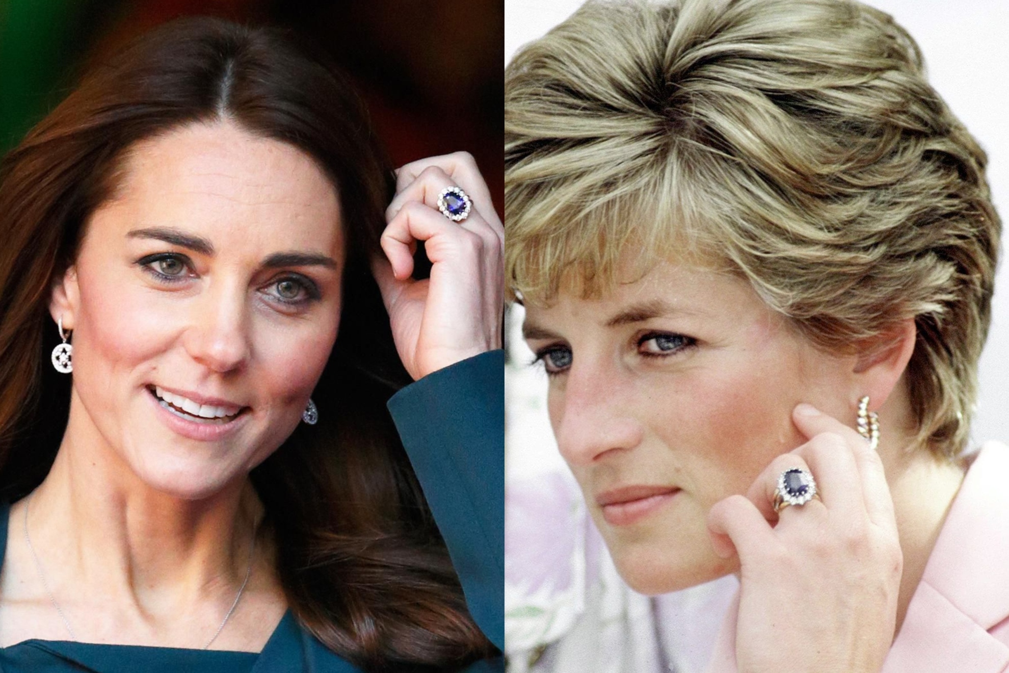 adviseren legering Verbinding How Kate Middleton got Princess Diana's sapphire engagement ring | Marca