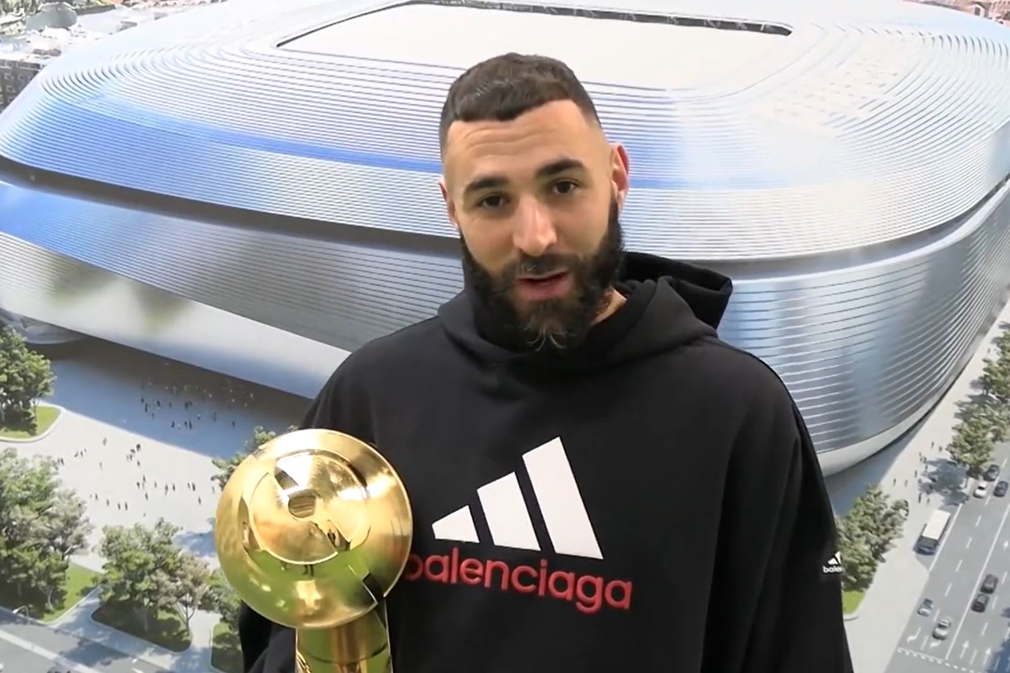 Benzema spearheads another Real Madrid party at the Globe Soccer Awards |  Marca