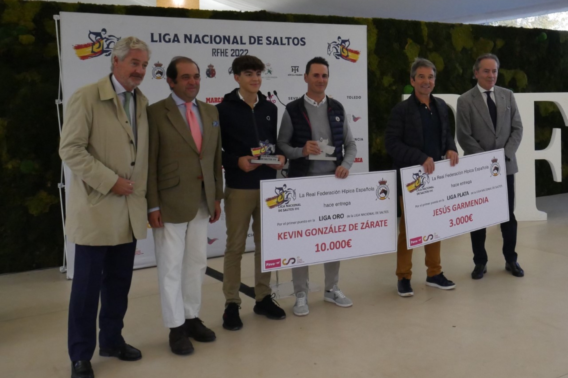 La Federación española de hípica celebró la Gala de la Liga Nacional de Salto 2022