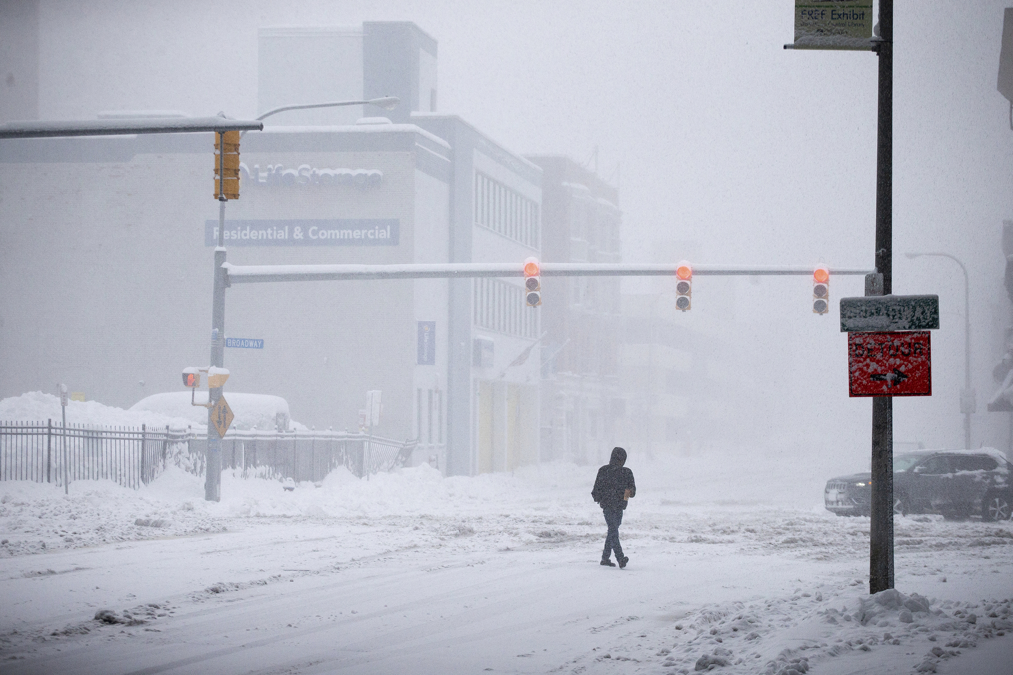 Weather tracker: Se avecina peligrosa tormenta de nieve con efecto lago sobre Buffalo, oeste de Nueva York