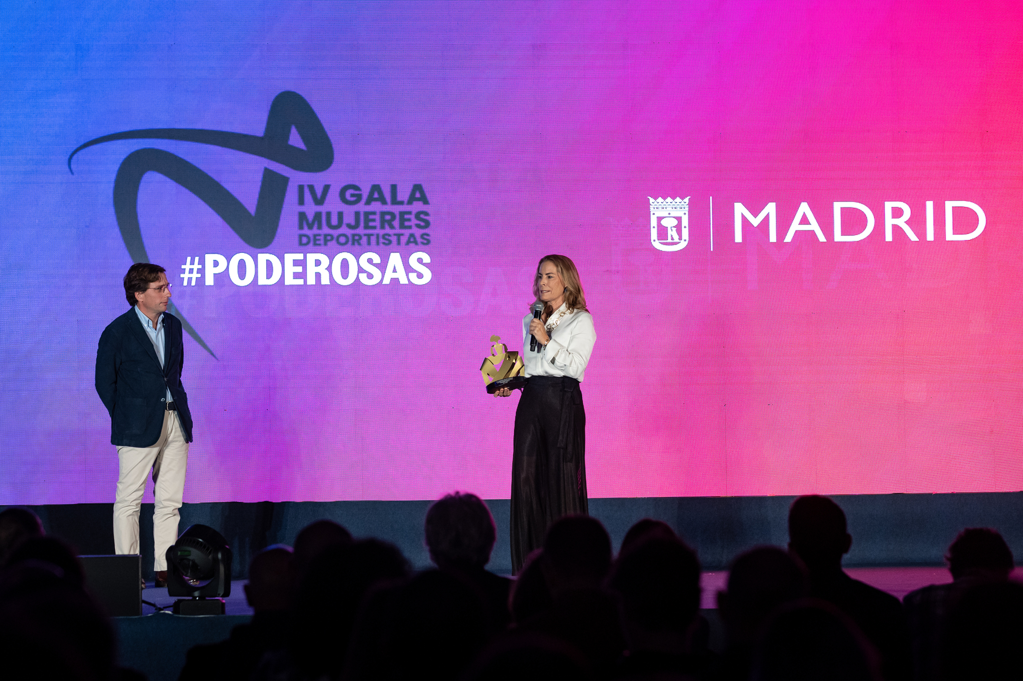 Teresa Zabell en la IV Gala de las Mujeres Deportistas de Madrid /Foto: Ayuntamiento de Madrid