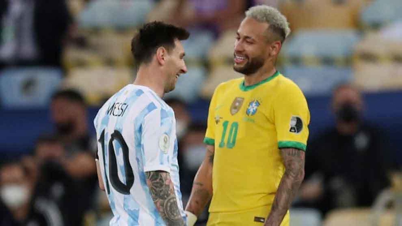 Messi and Neymar.