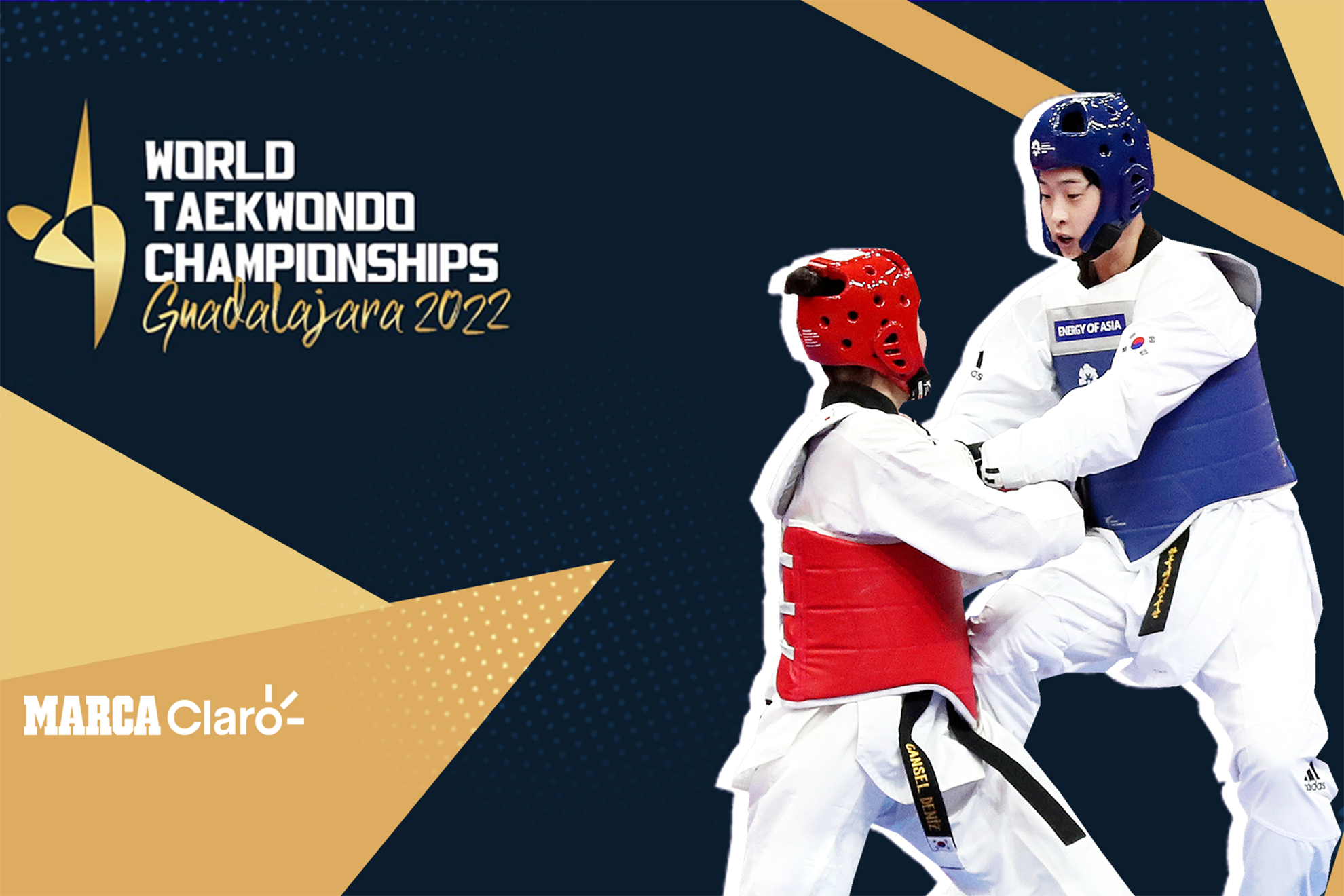 Semifinales y finales del Campeonato del Mundo de Taekwondo Guadalajara 2022, en vivo