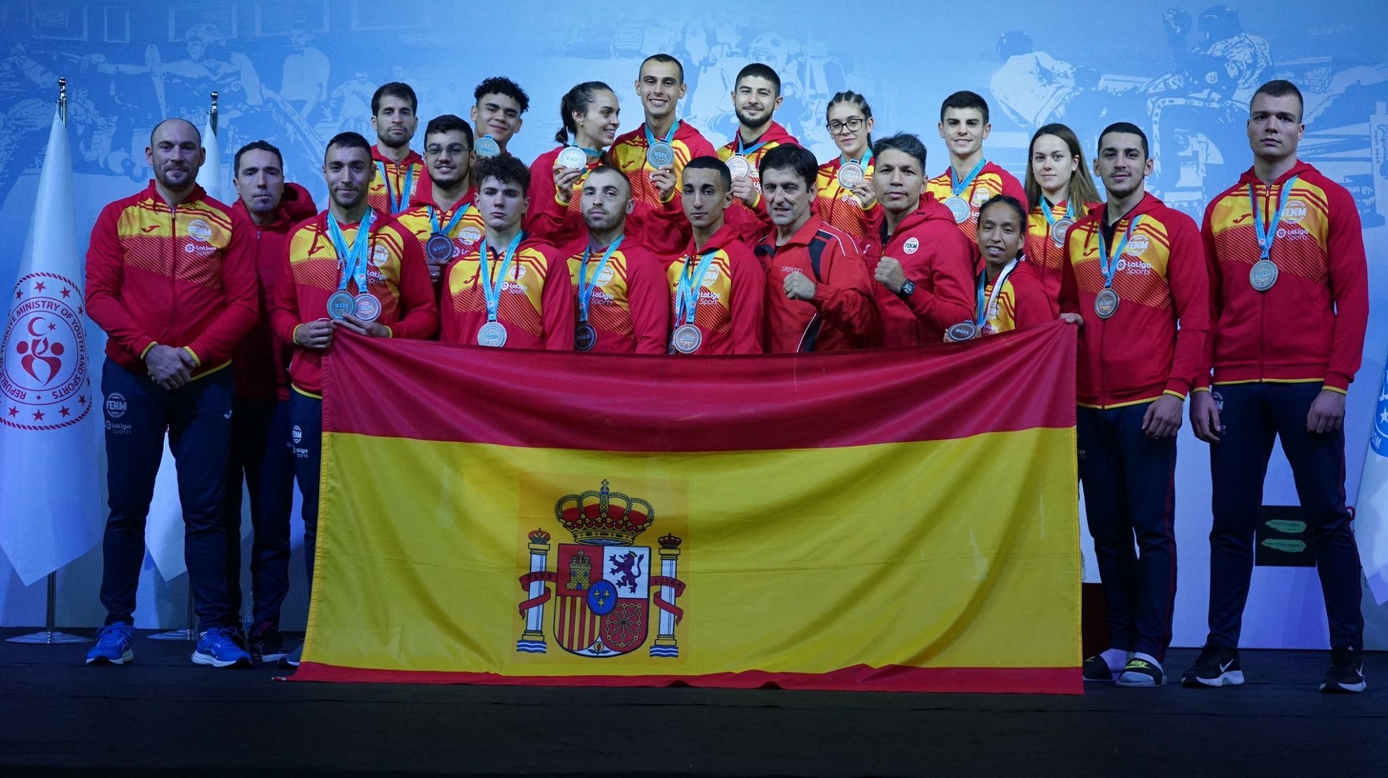Gran actuación del equipo español en los Campeonatos de Europa de kickboxing