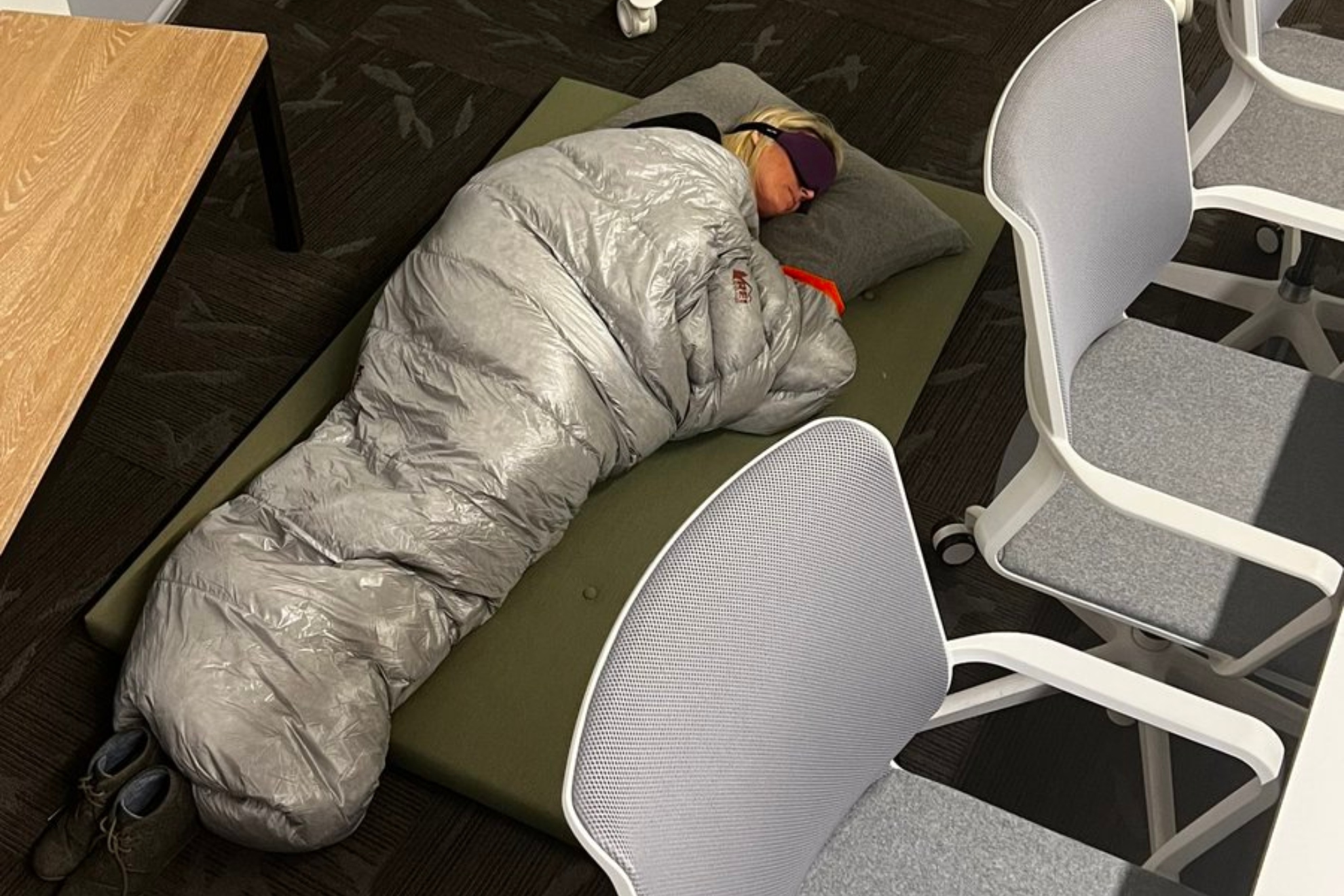 Musk's impact: Image of Twitter worker sleeping in the office goes viral