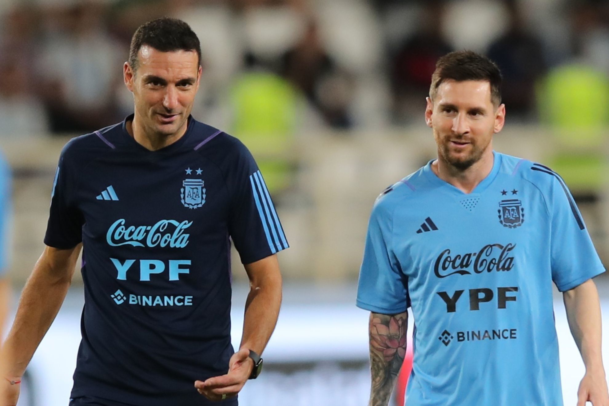 Scaloni revela detalles de su primera charla con Leo Messi