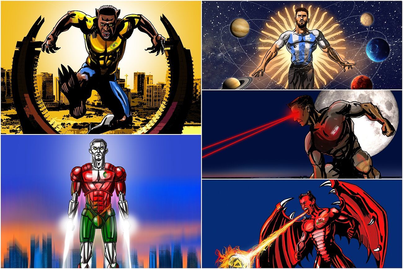 MARCA's Superheroes for the Qatar World Cup 2022
