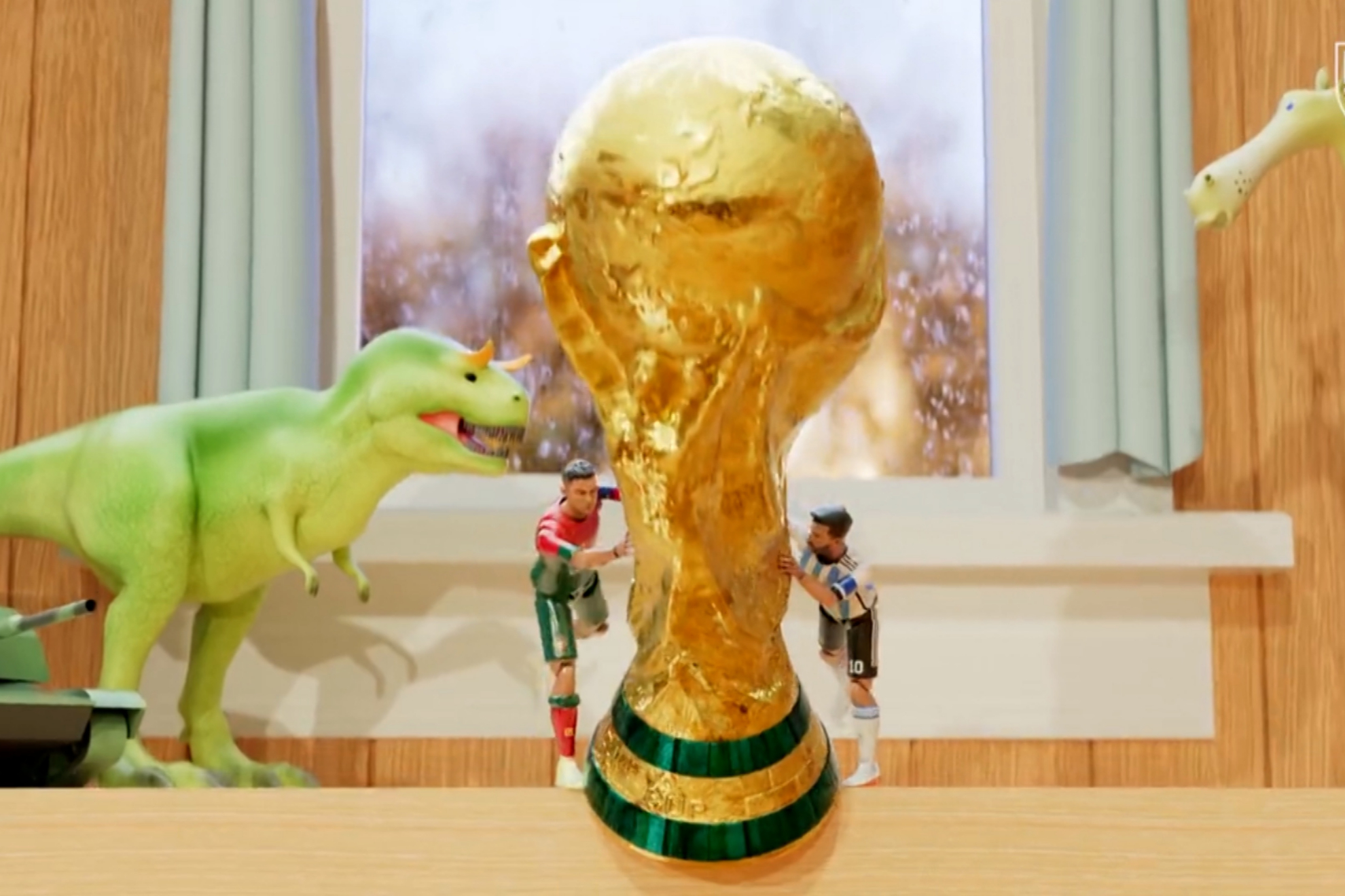World Cup 2022: The incredible World Cup Toy Story remake that features  Messi and Ronaldo as protagonists | Marca