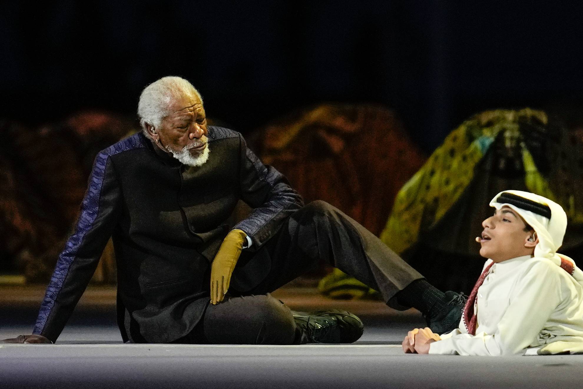 World Cup 2022: Morgan Freeman opened Qatar 2022 World Cup opening ceremony,  delivered emotional message of union | Marca