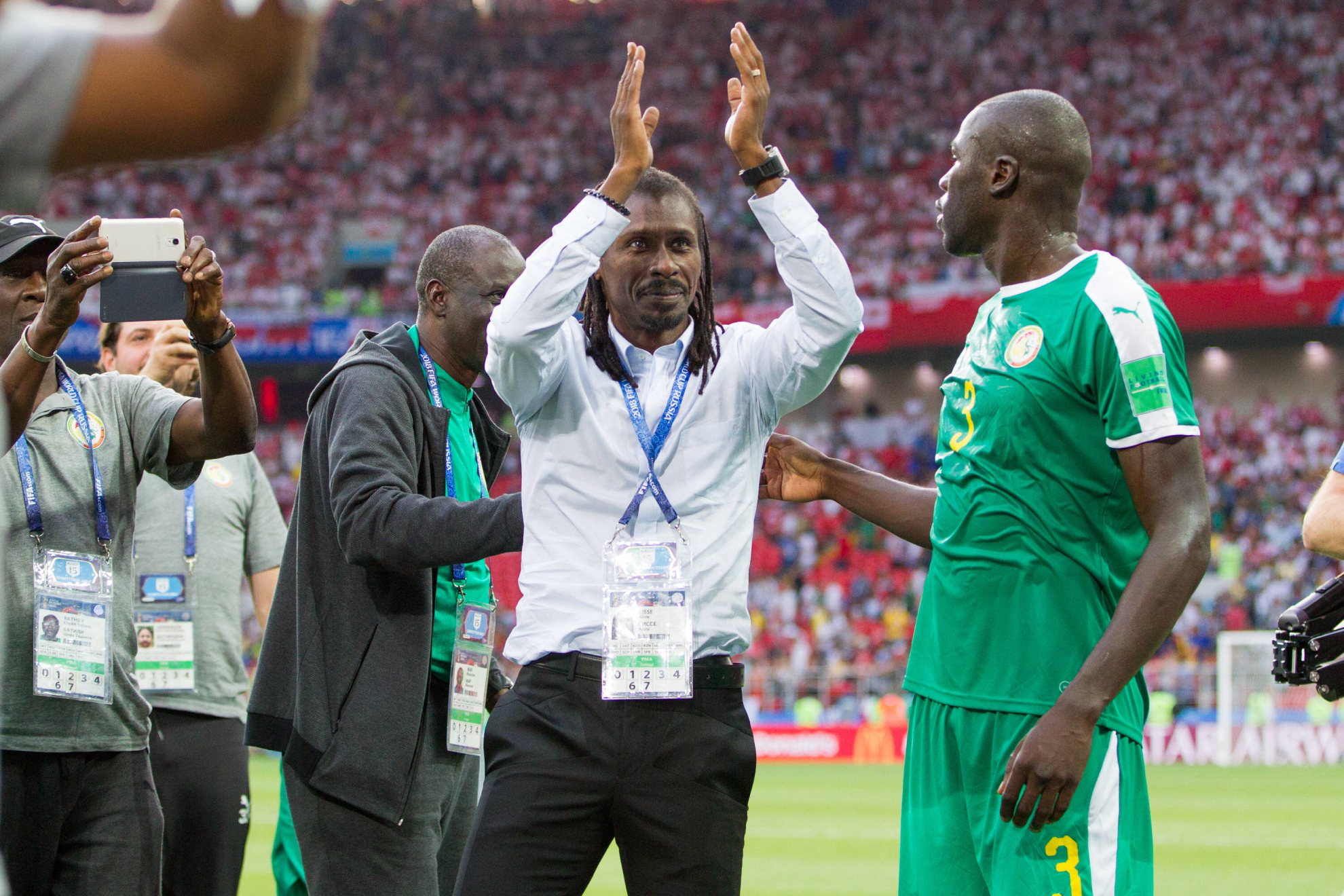 Aliou Cissé, seleccionador de Senegal