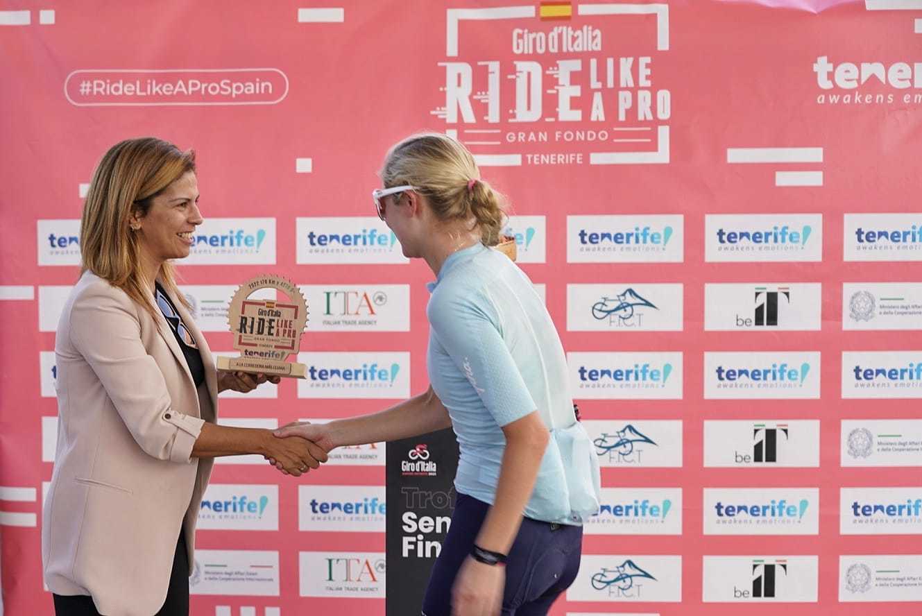 Giro Ride Like a Pro Spain: Arona abrocha una edición del Giro Ride