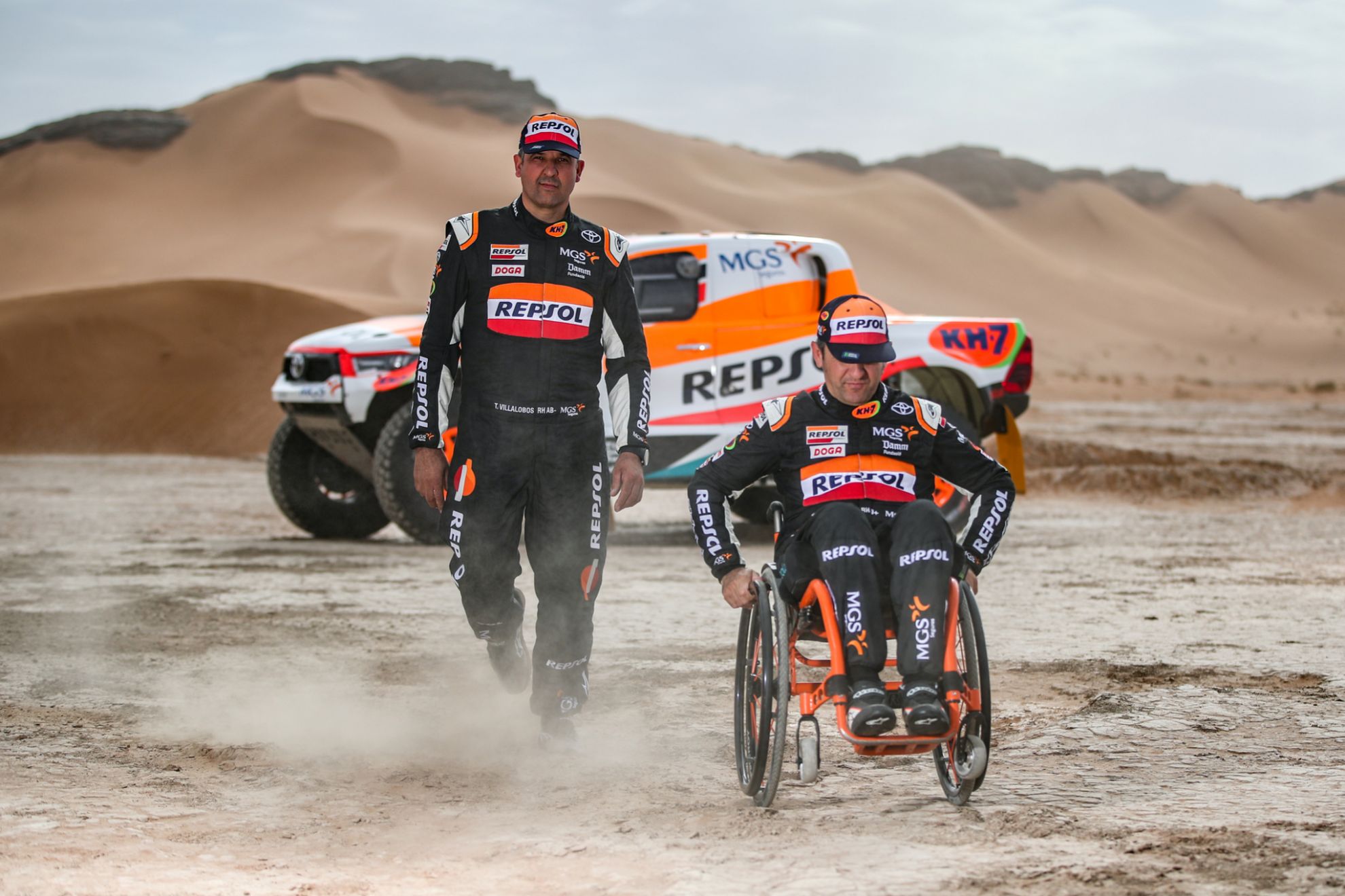 Isidre Esteve - Toyota - T1+ - Dakar 2023 - Repsol Rally Team